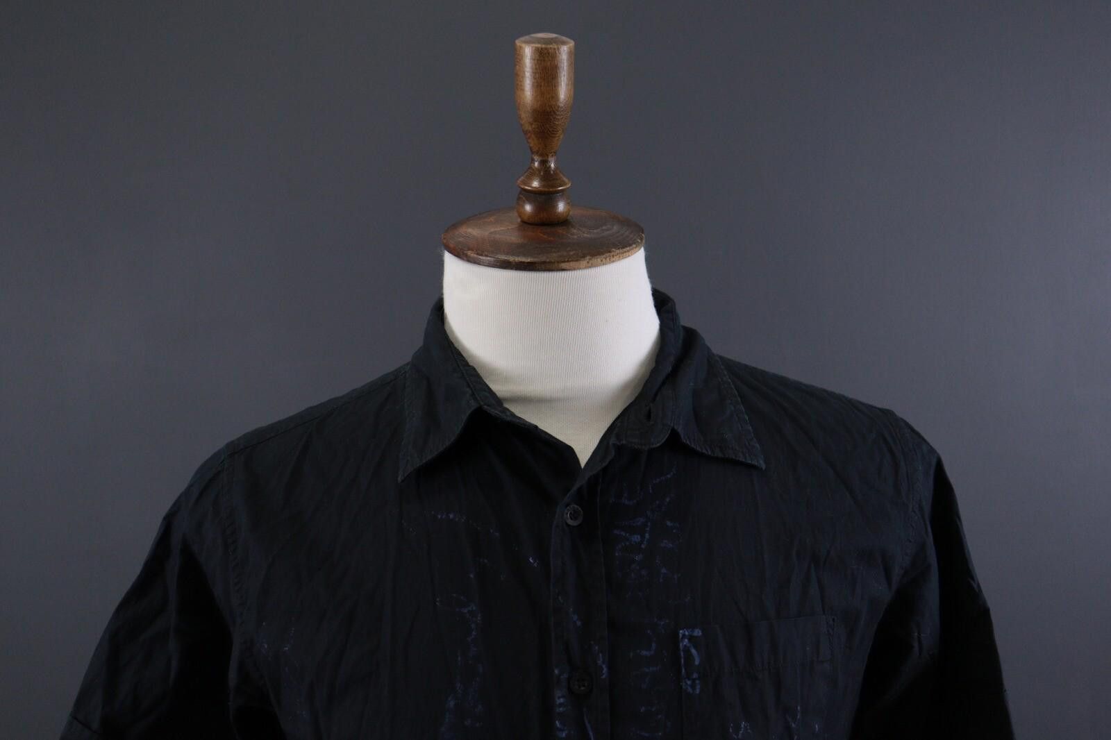 Desigual Desigual Black Abstract Button Down Shirt Size 16 / 41 / L Size US L / EU 52-54 / 3 - 2 Thumbnail