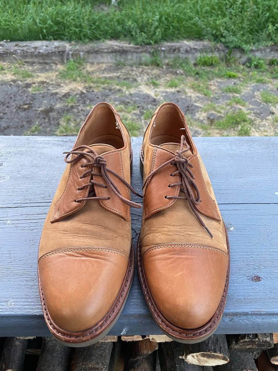 Bally Vintage Bally Guidi style Faded Leather Shoes Size US 9.5 / EU 42-43 - 4 Thumbnail