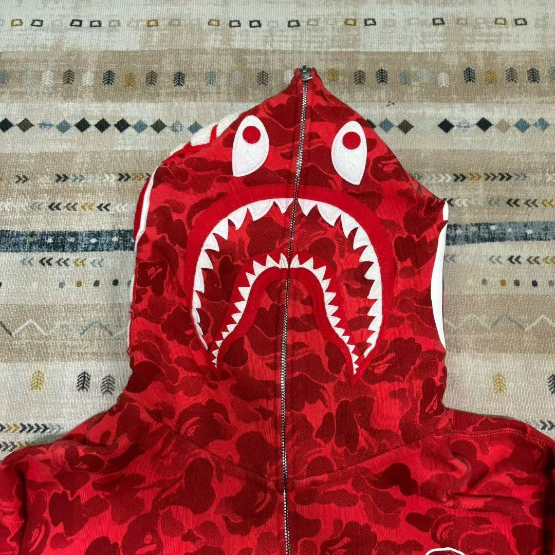 Bape BAPE CAMO SHARK FULL ZIP HOODIE Size US L / EU 52-54 / 3 - 3 Thumbnail
