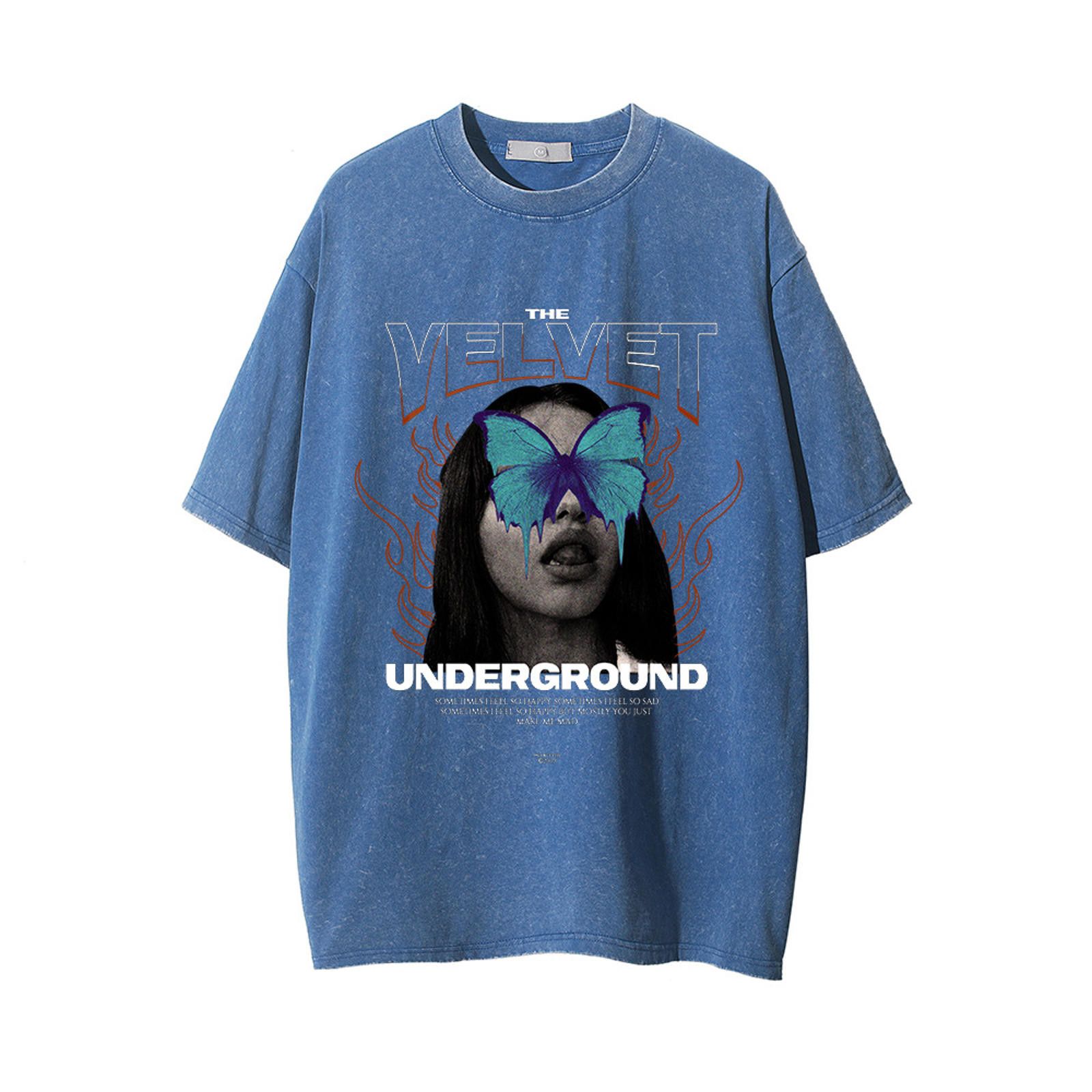 Other The Velvet Underground Butterfly Graphic Tee Size US L / EU 52-54 / 3 - 1 Thumbnail
