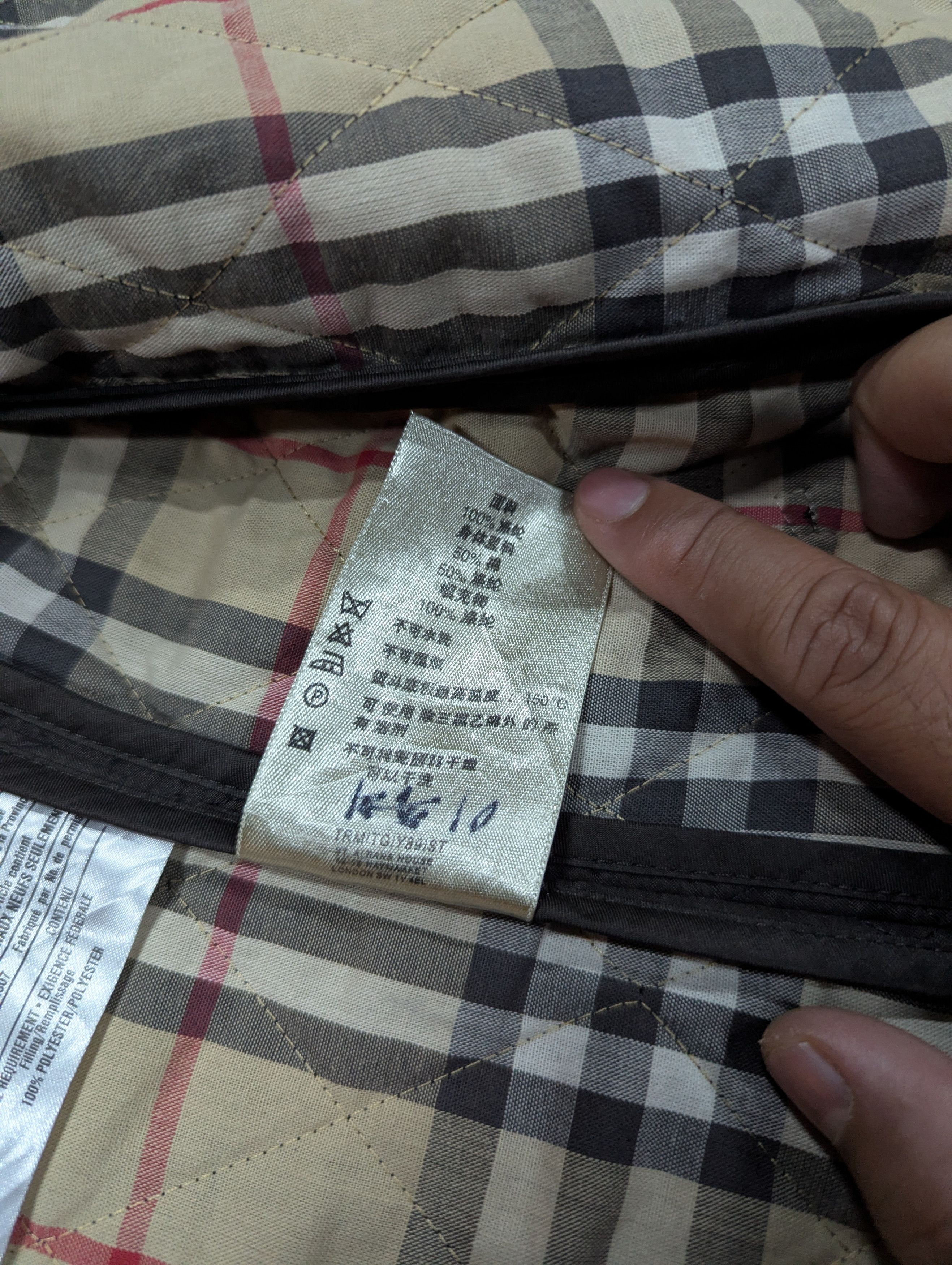 Burberry Burberry London Diamond Quilted Jacket Size US S / EU 44-46 / 1 - 10 Thumbnail