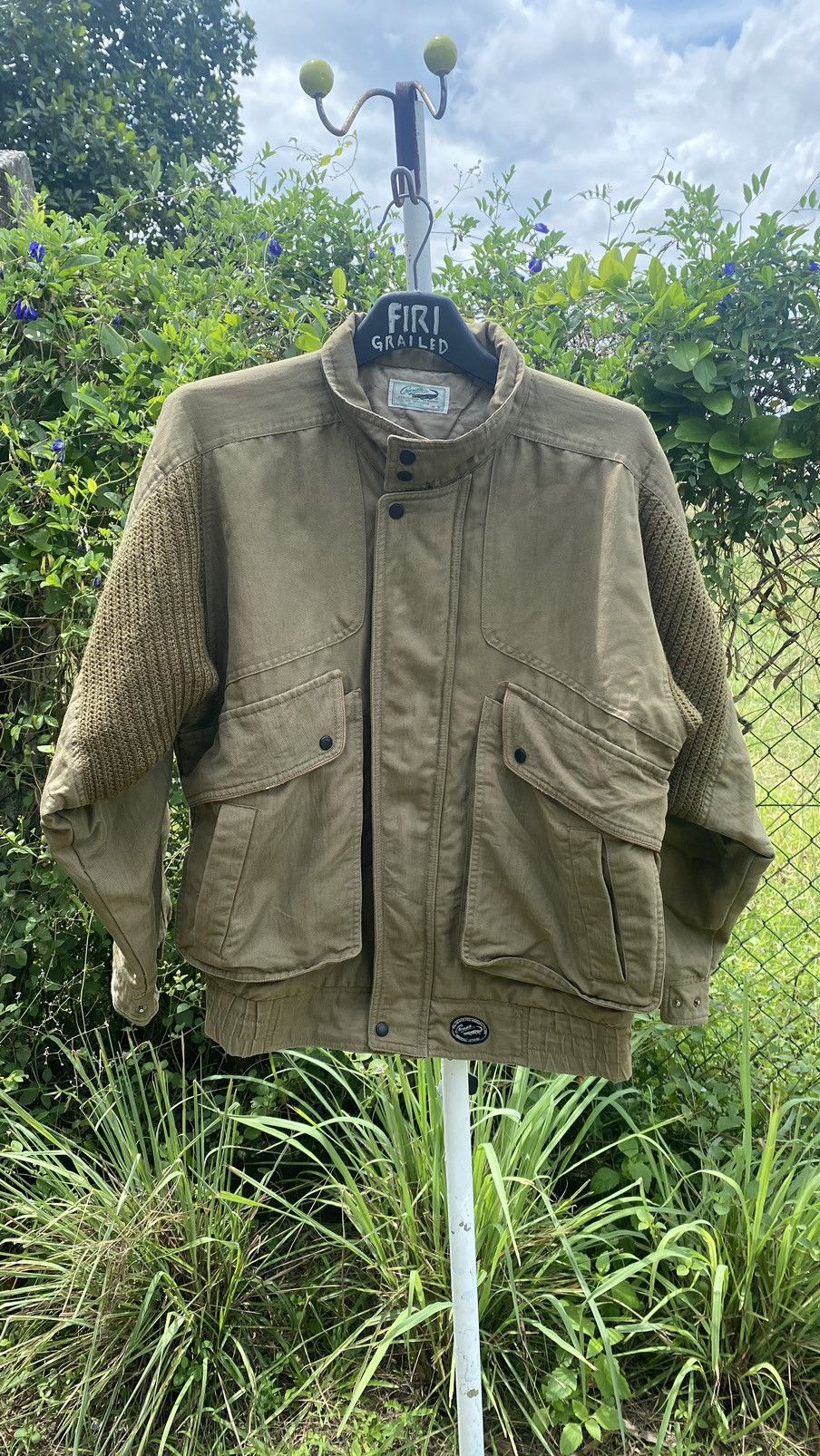 Japanese Brand × Vintage Vintage Crocodile Bomber Jacket Designed by Hamada Size US M / EU 48-50 / 2 - 1 Thumbnail