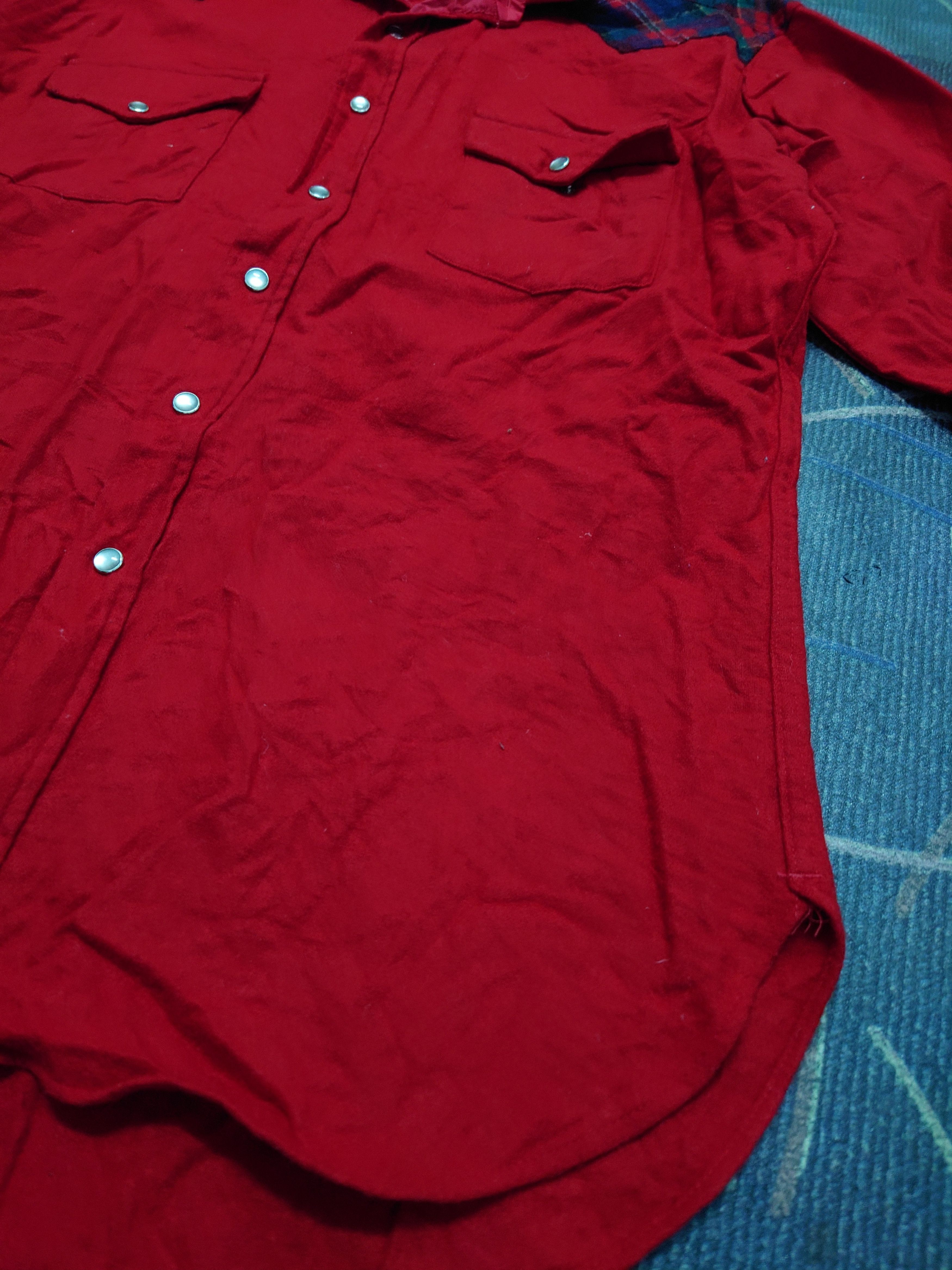 Flannel Vintage PENDLETON Flannel Shirt Plaid Virgin Wool Size US L / EU 52-54 / 3 - 7 Thumbnail