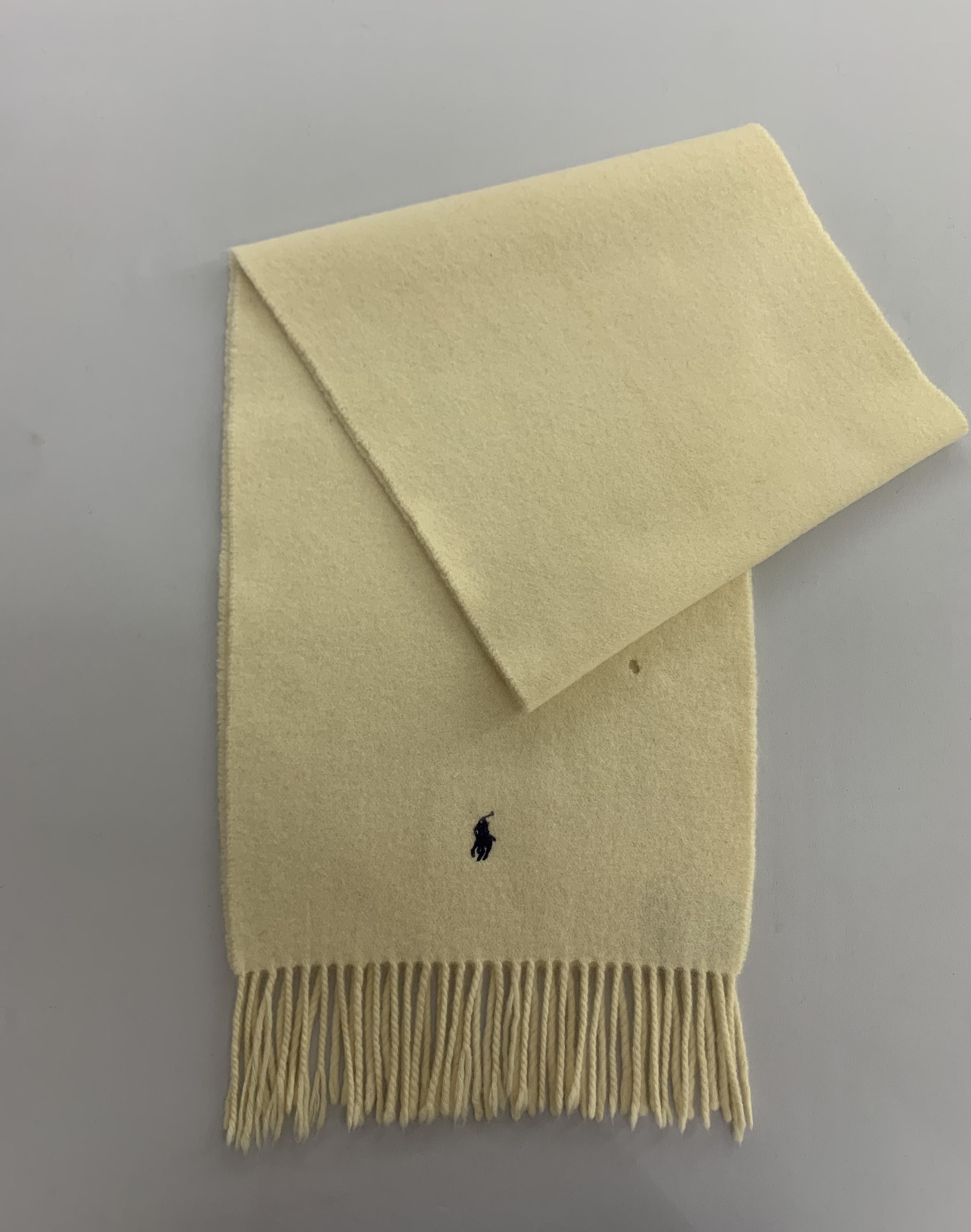 Polo Ralph Lauren Polo Ralph Lauren Scarf Wool Muffler Neck Wrap BL1028 Size ONE SIZE - 3 Thumbnail