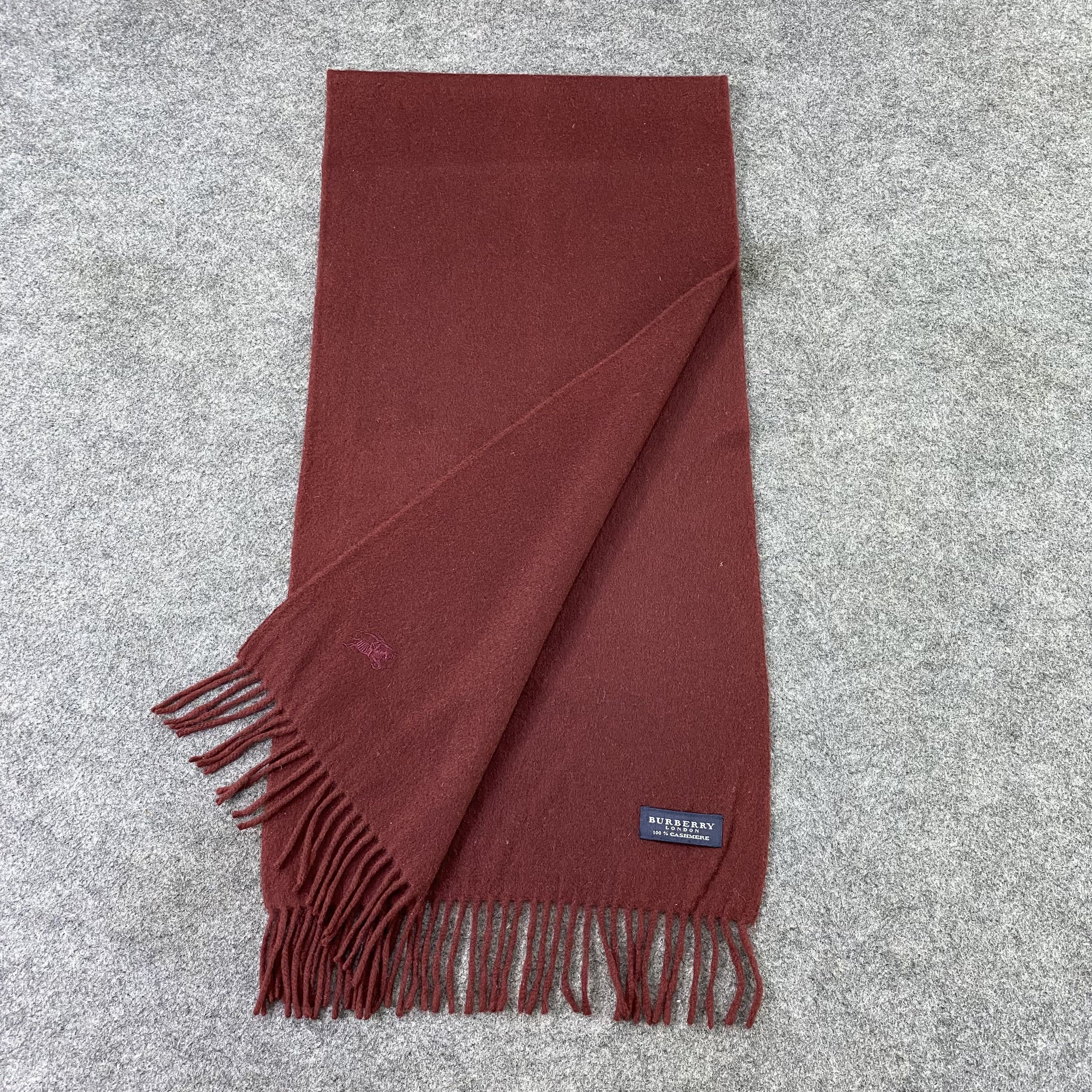 Burberry Burberrys Cashmere Scarf / Muffler / Neckwear - T1500 Size ONE SIZE - 3 Thumbnail