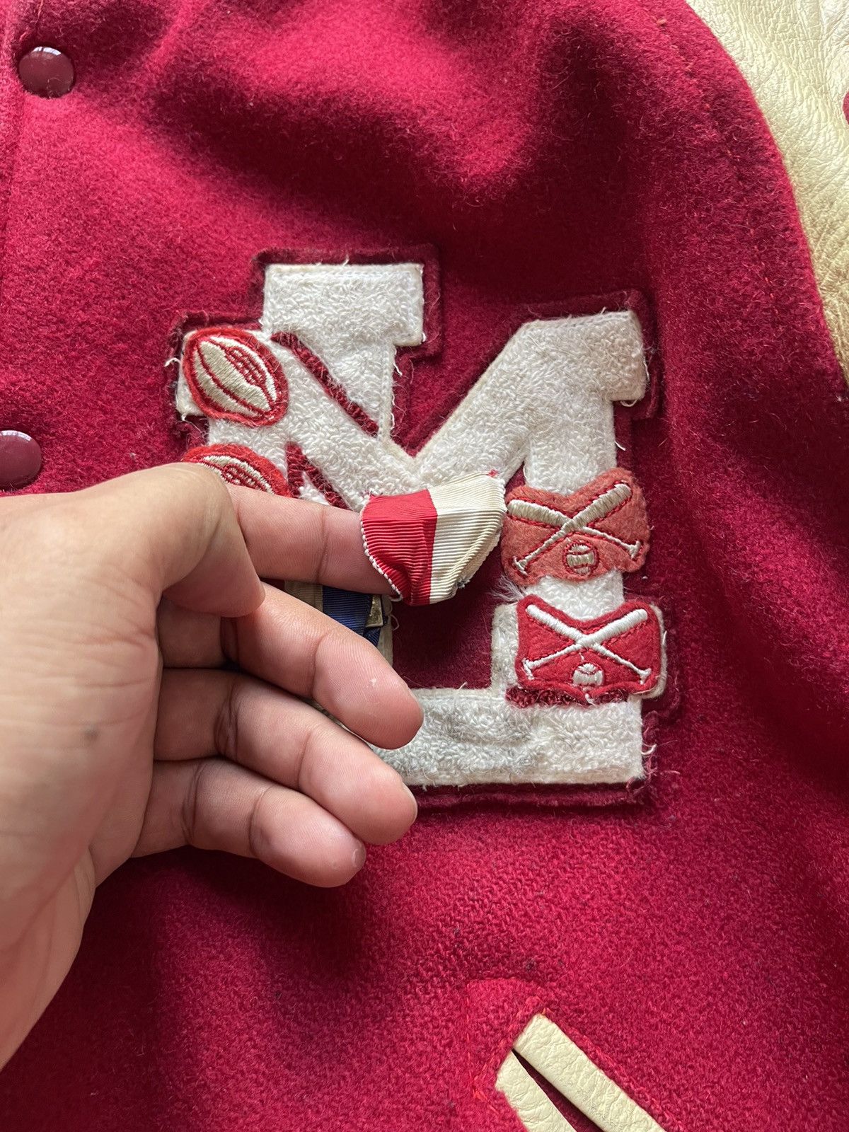 MLB × Vintage 1988 st.Louis Cardinals baseball MLB Varsity Jacket Size US L / EU 52-54 / 3 - 14 Thumbnail