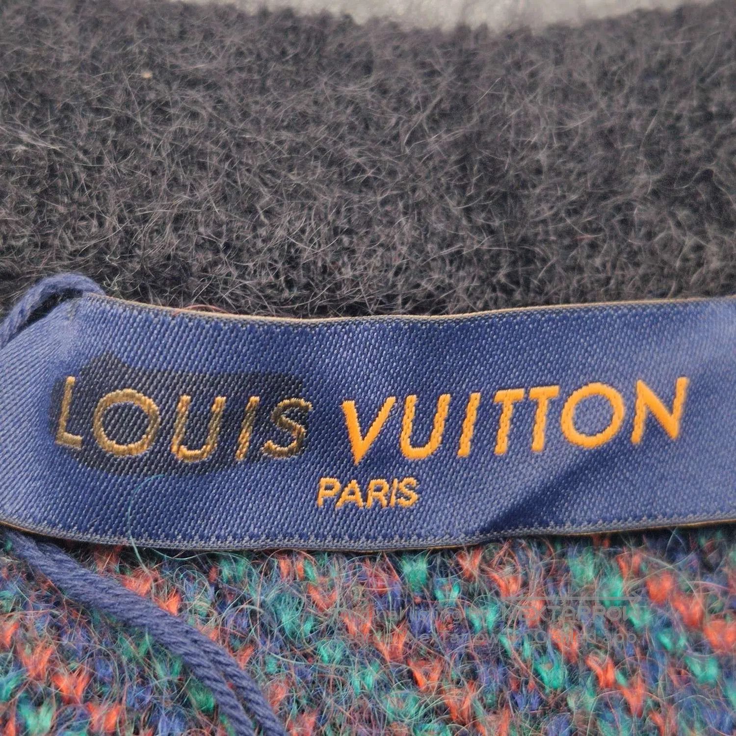 Louis Vuitton Louis Vuitton Mohair Butterfly Print Crewneck Sweater. Size US L / EU 52-54 / 3 - 2 Thumbnail