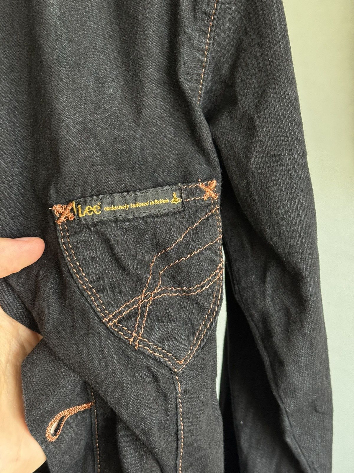 Lee × Vivienne Westwood VIVIENNE WESTWOOD x Lee denim shirt Size XS / US 0-2 / IT 36-38 - 4 Thumbnail