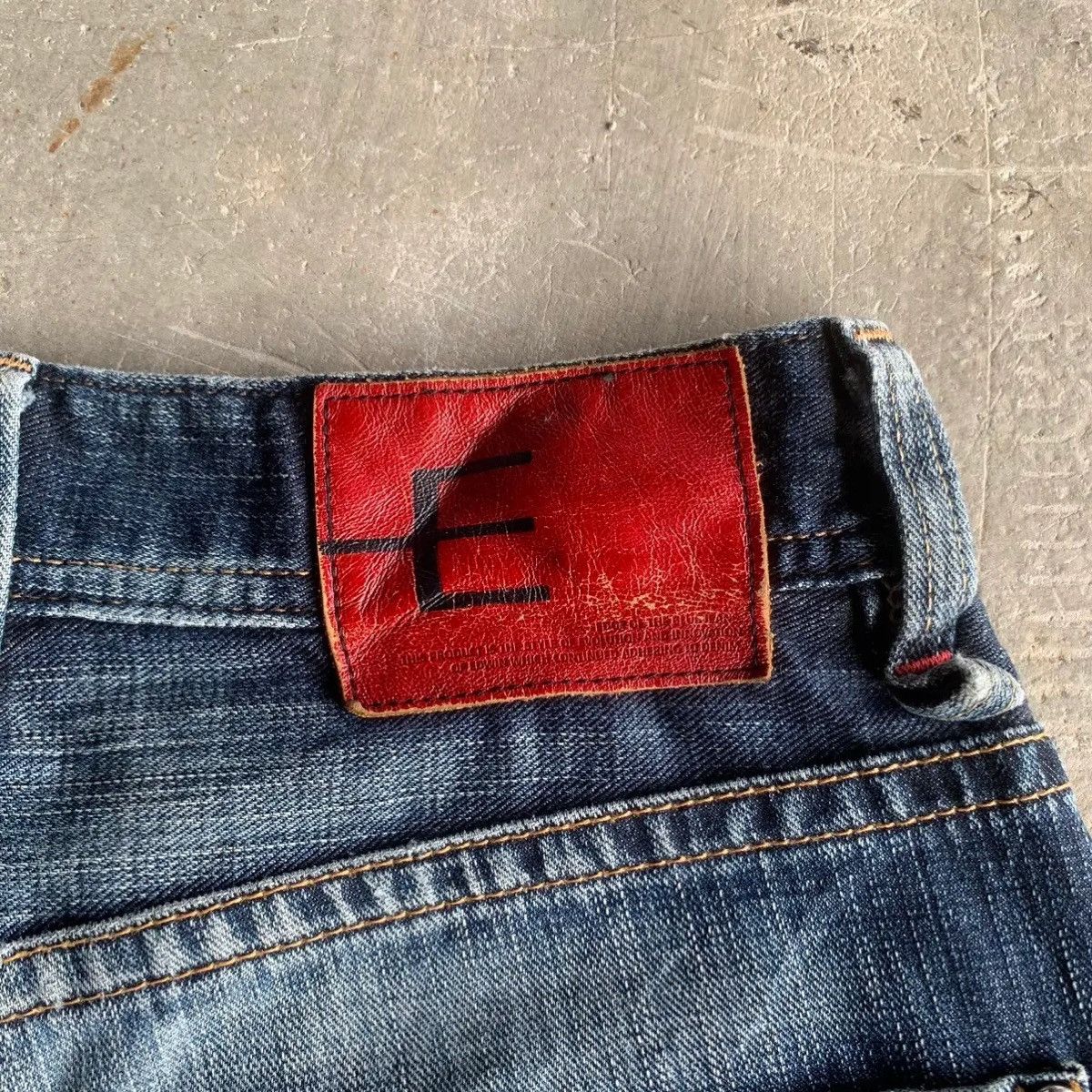 Edition Japan Edwin E-Function Jeans Curve Banana Leg Denim Pants Waist 32 Size US 32 / EU 48 - 12 Thumbnail