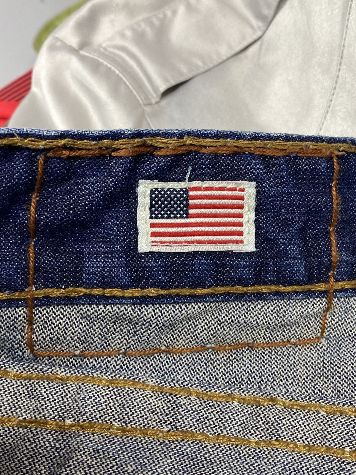 True Religion True Religion Ricky Jeans Made In USA Straight Stitched Y2K Size US 34 / EU 50 - 23 Thumbnail