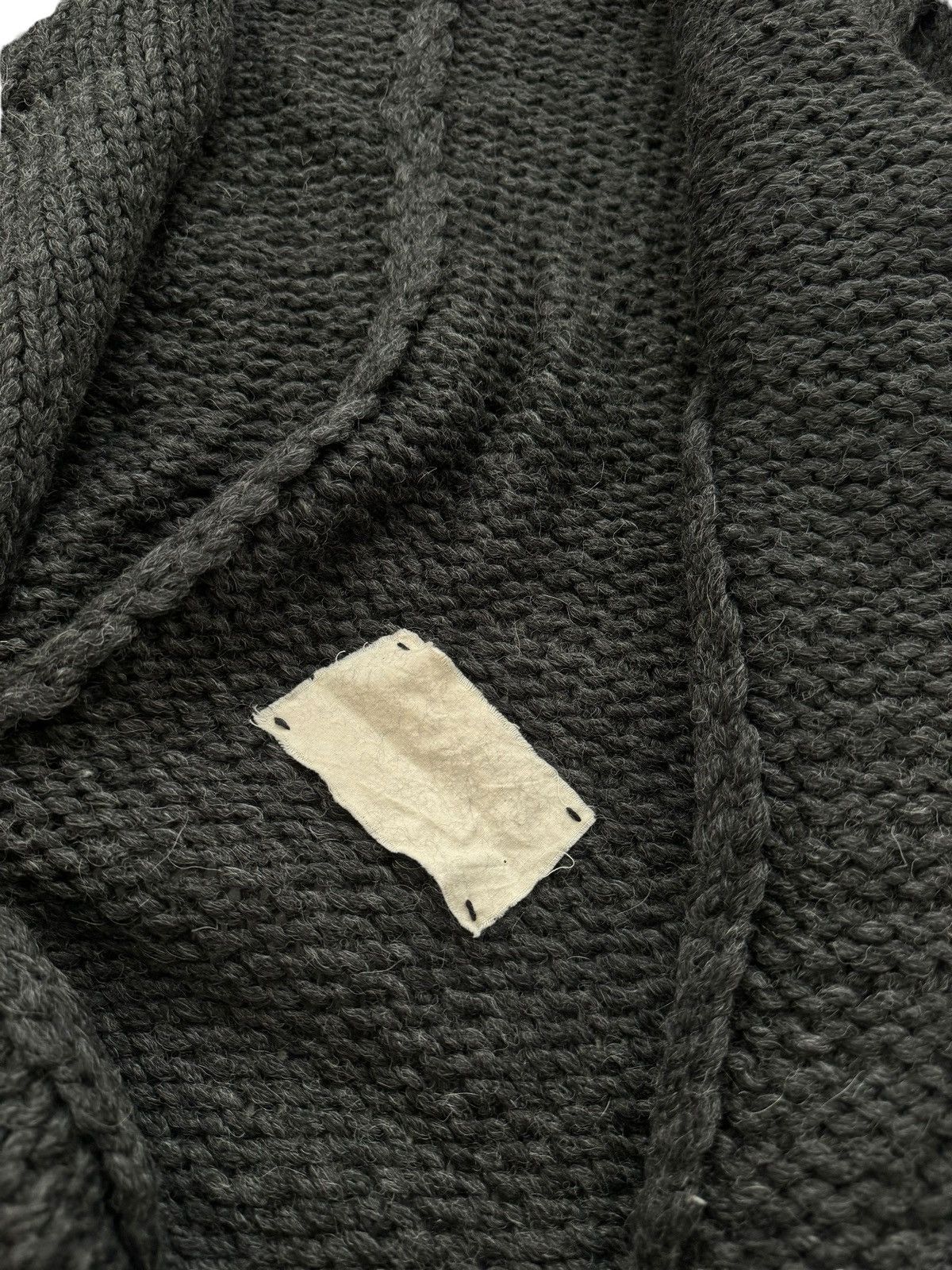 Greg Lauren 2012 OG “The Chunky Loner” Knitter Jacket (Cashmere Alpaca) Size US XL / EU 56 / 4 - 6 Thumbnail