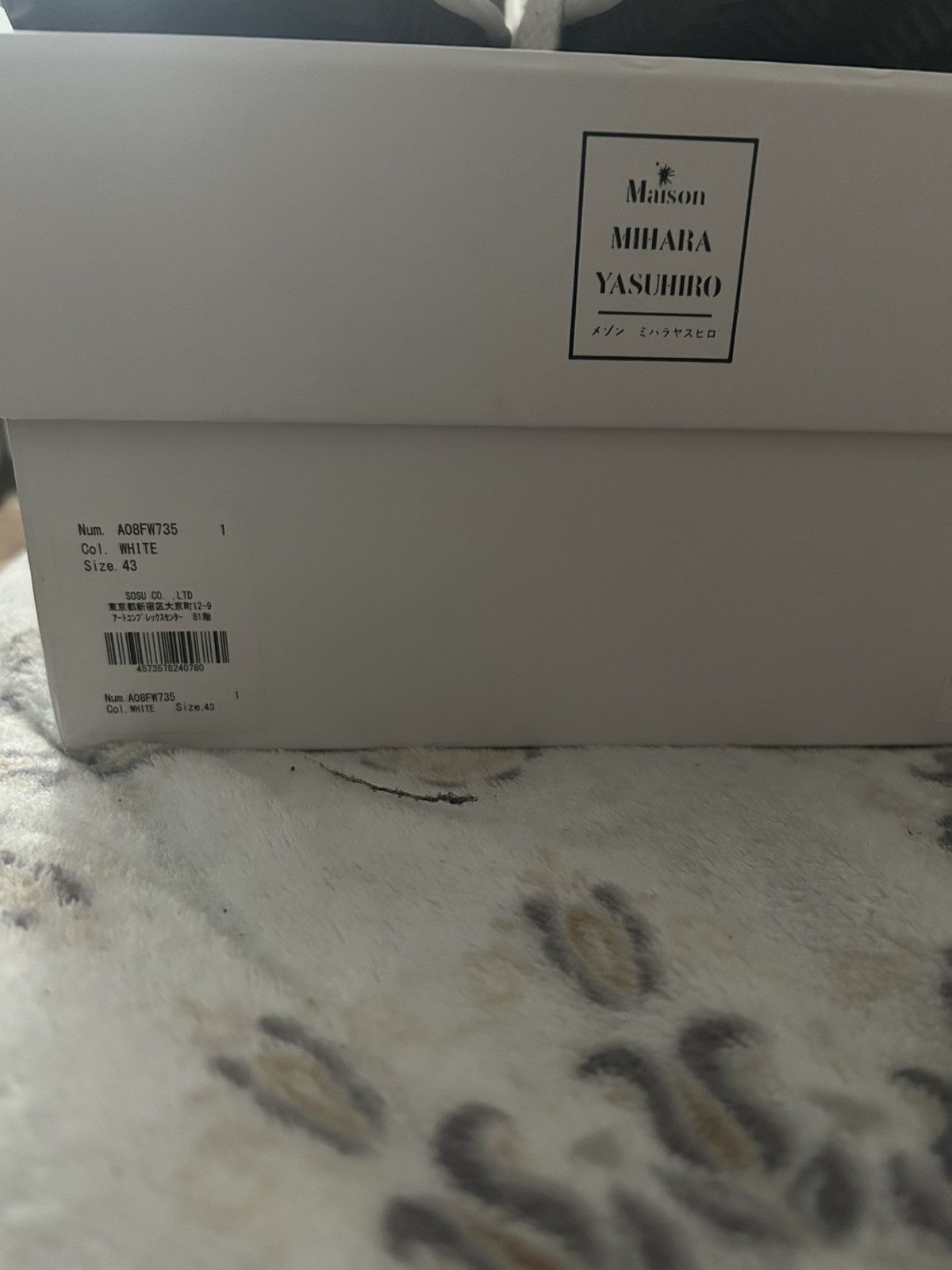 Maison MIHARA YASUHIRO Maison Mihara Yasuhiro OG Sole Canvas Low – White Size US 10 / EU 43 - 16 Thumbnail