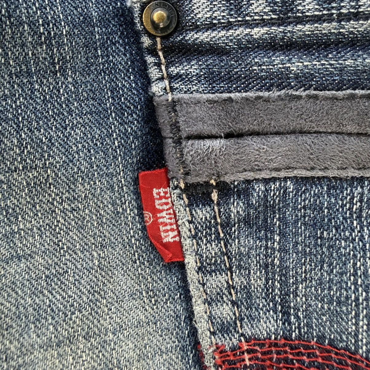 Edwin W32x33 Vintage Edwin Faded Mud Washer Jean Denim Pants Size US 32 / EU 48 - 12 Thumbnail