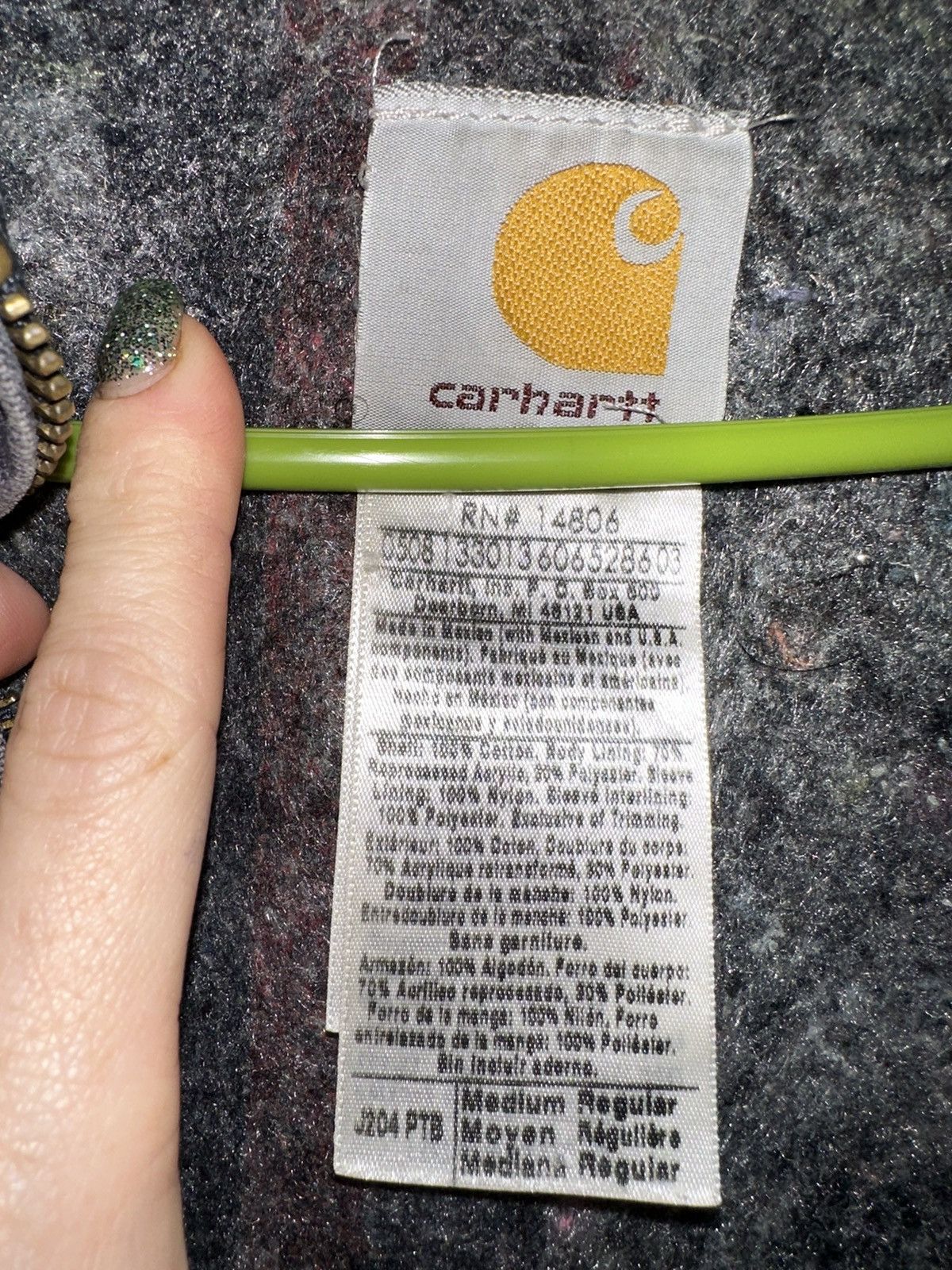 Carhartt × Vintage size M vintage Carhartt detroit jacket J204 Size US M / EU 48-50 / 2 - 3 Thumbnail