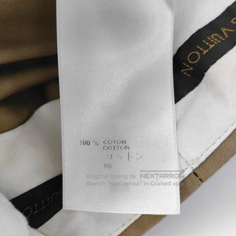 Louis Vuitton Louis Vuitton Summer Light Brown Cotton Shorts . Size 23" - 3 Thumbnail