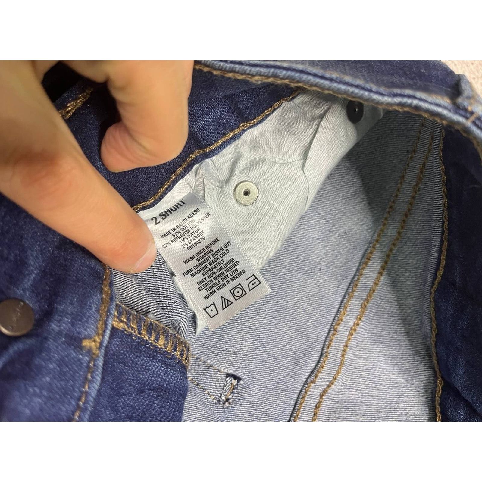 Japanese Brand Vintage Aéropostale High Denim Jeans Size 27 Stretch Fit Size 25" / US 0 / IT 36 - 6 Thumbnail
