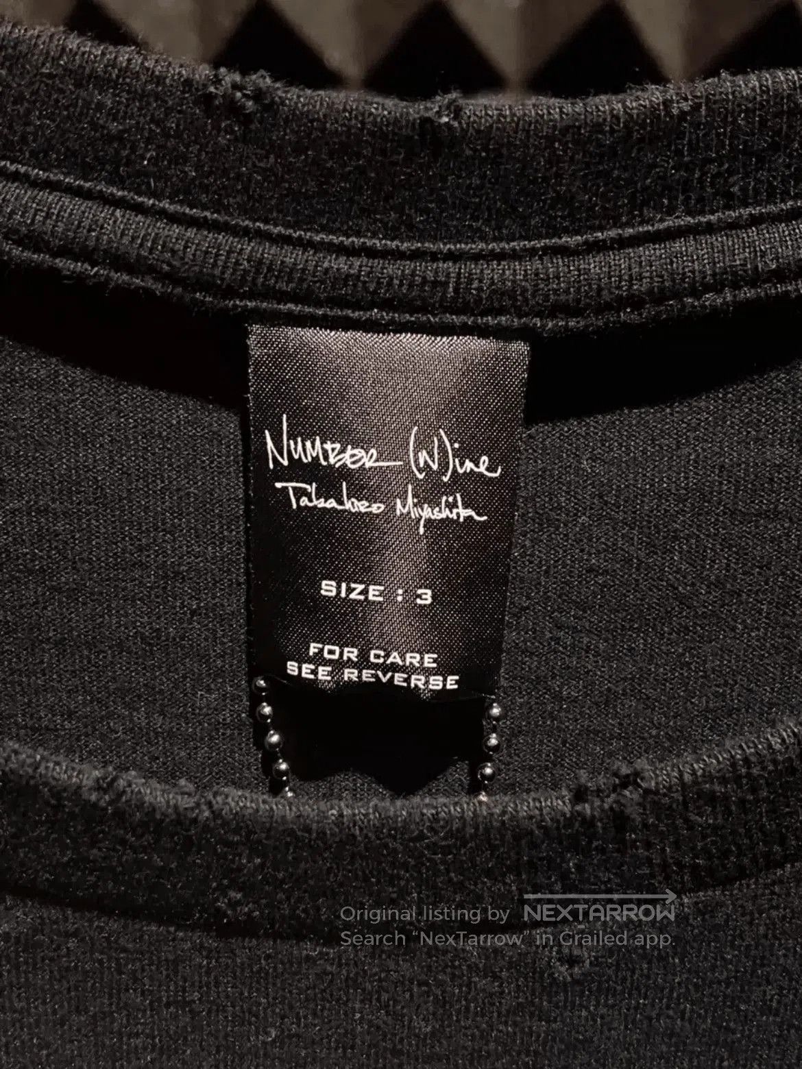 Number (N)ine Sz 3 Number Nine 06SS Gun & Skull Tee. Size US L / EU 52-54 / 3 - 3 Thumbnail