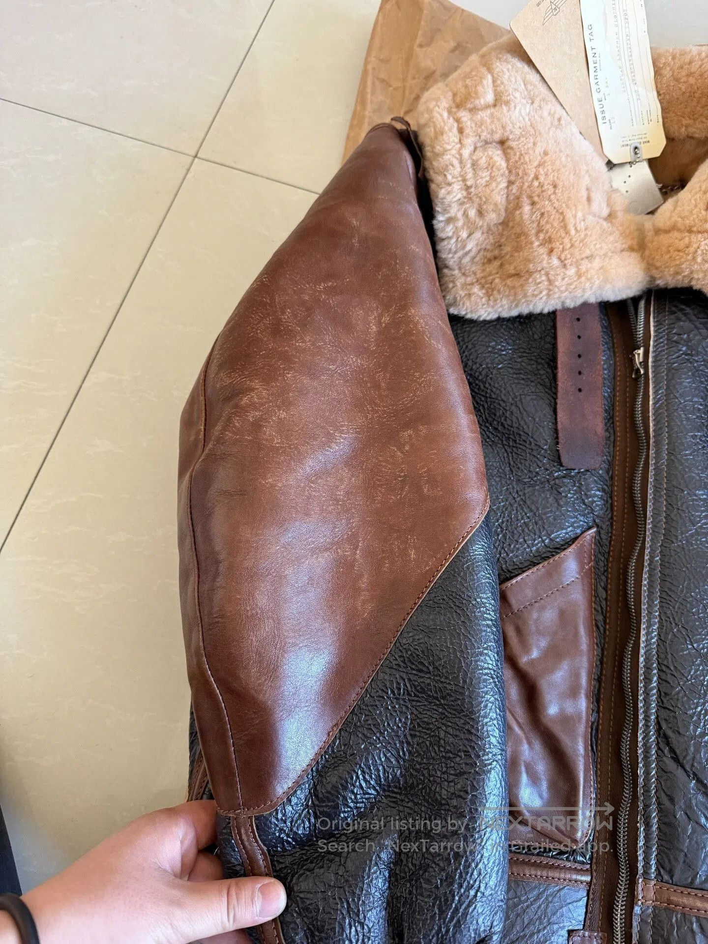 Eastman Leather Clothing Eastman B3 Leather Jacket Size 38. Size US M / EU 48-50 / 2 - 4 Thumbnail