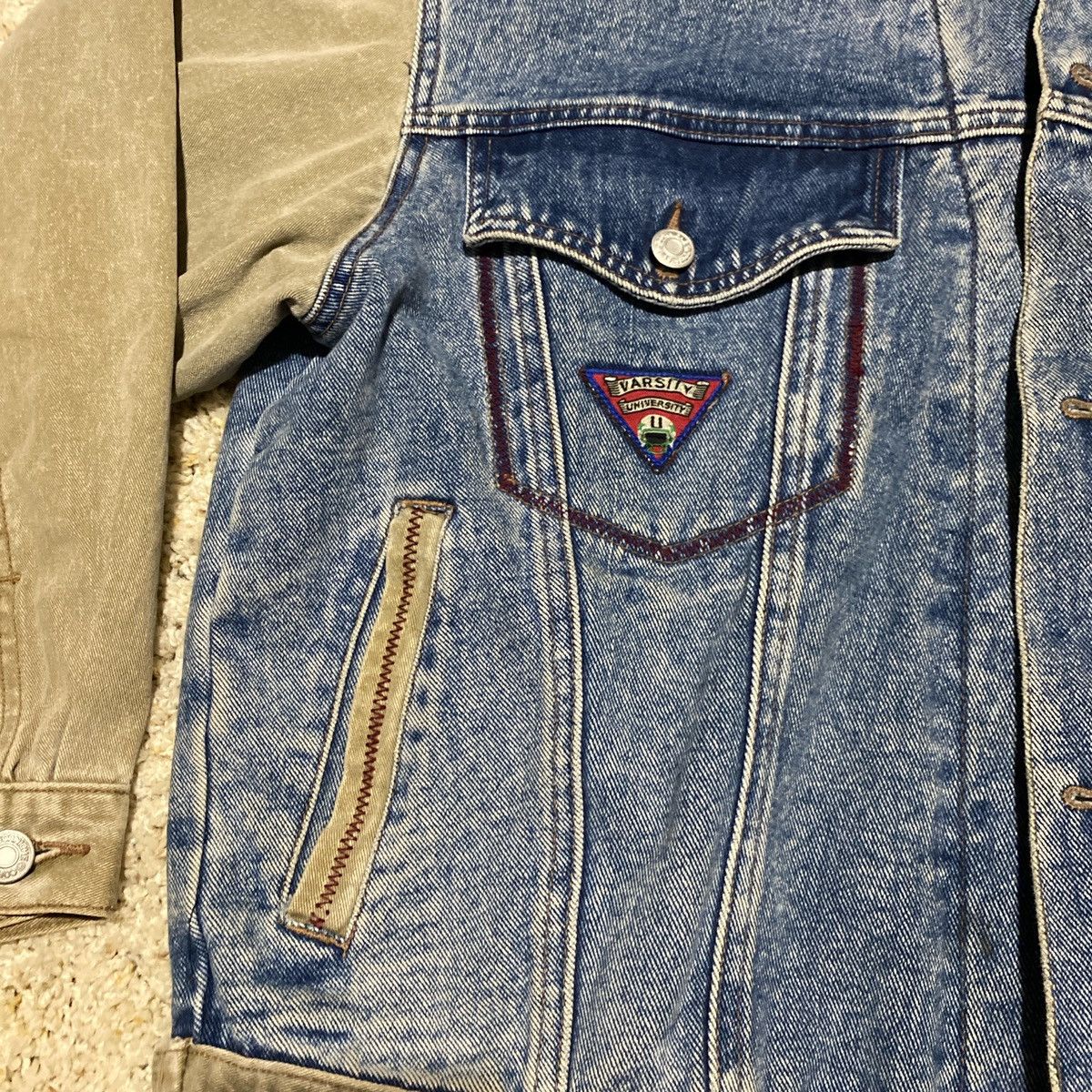 Other Vintage Hooded Denim Jacket Size US L / EU 52-54 / 3 - 3 Thumbnail