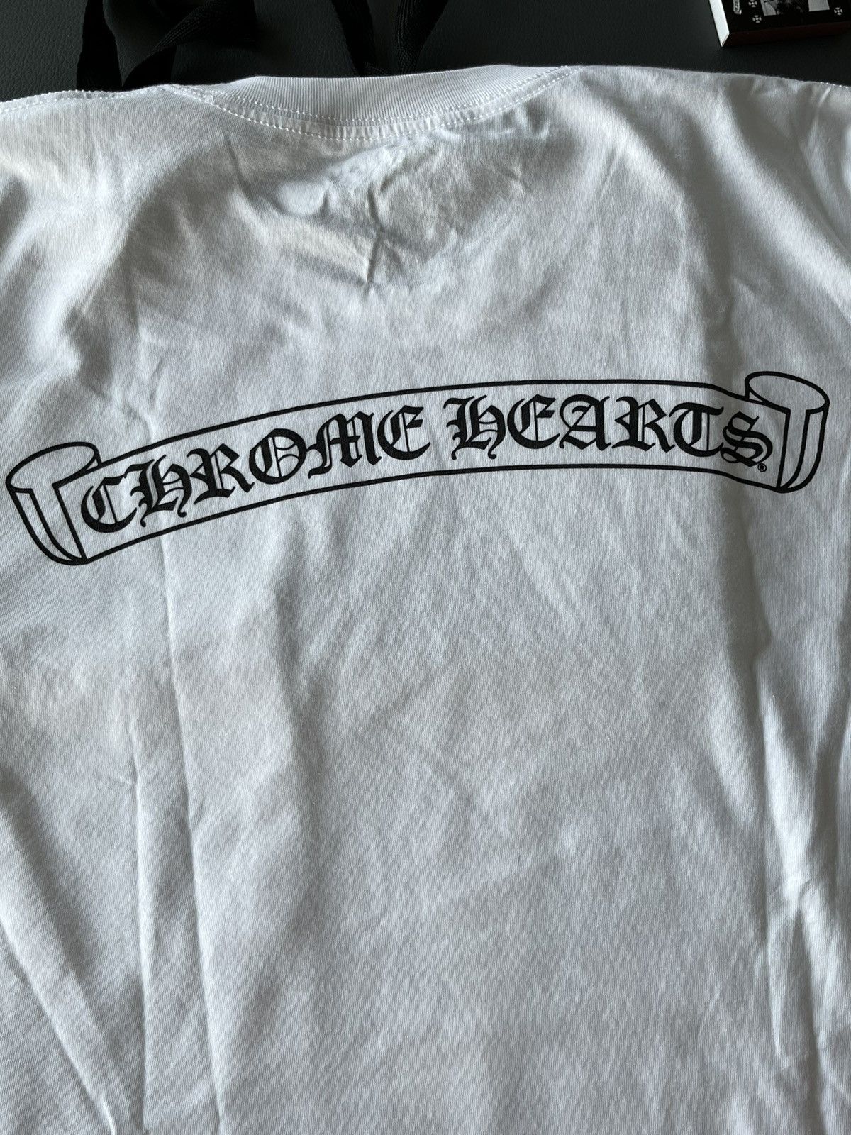 Chrome Hearts Brand New Chrome Hearts Logo Classic Tee Size US L / EU 52-54 / 3 - 14 Thumbnail