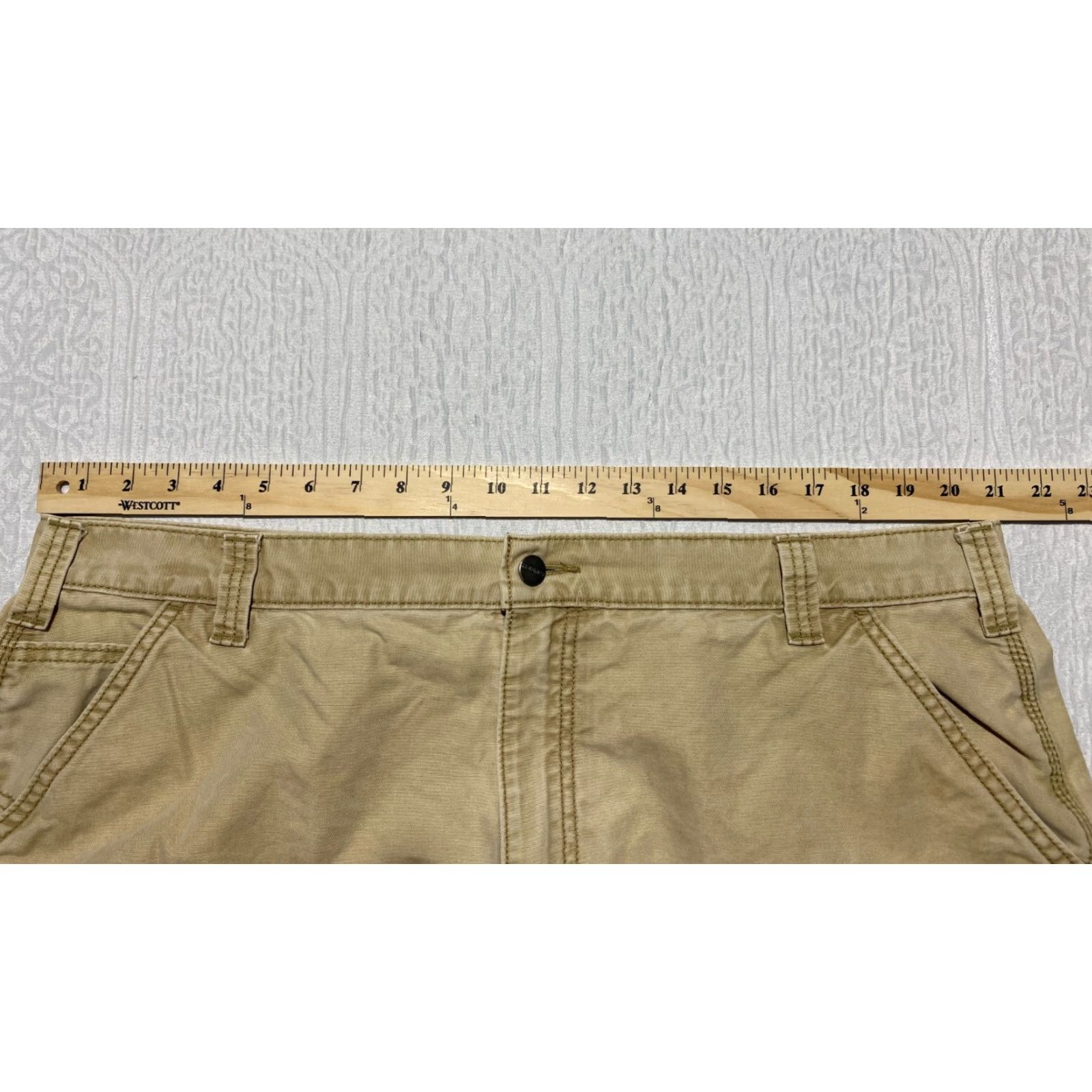 Carhartt VINTAGE Carhartt Cargo Pants Men's Size 42×34 Beige Relaxed Straight Size US 42 / EU 58 - 7 Thumbnail