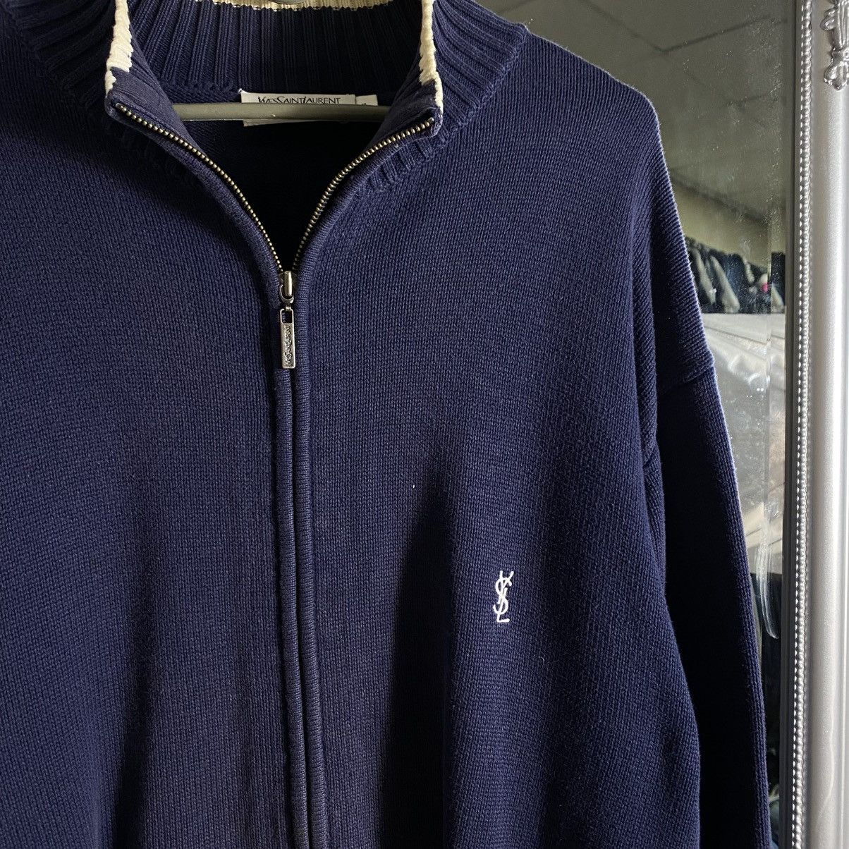 Yves Saint Laurent Yves Saint Laurent YSL logo zip up Size US XL / EU 56 / 4 - 3 Thumbnail