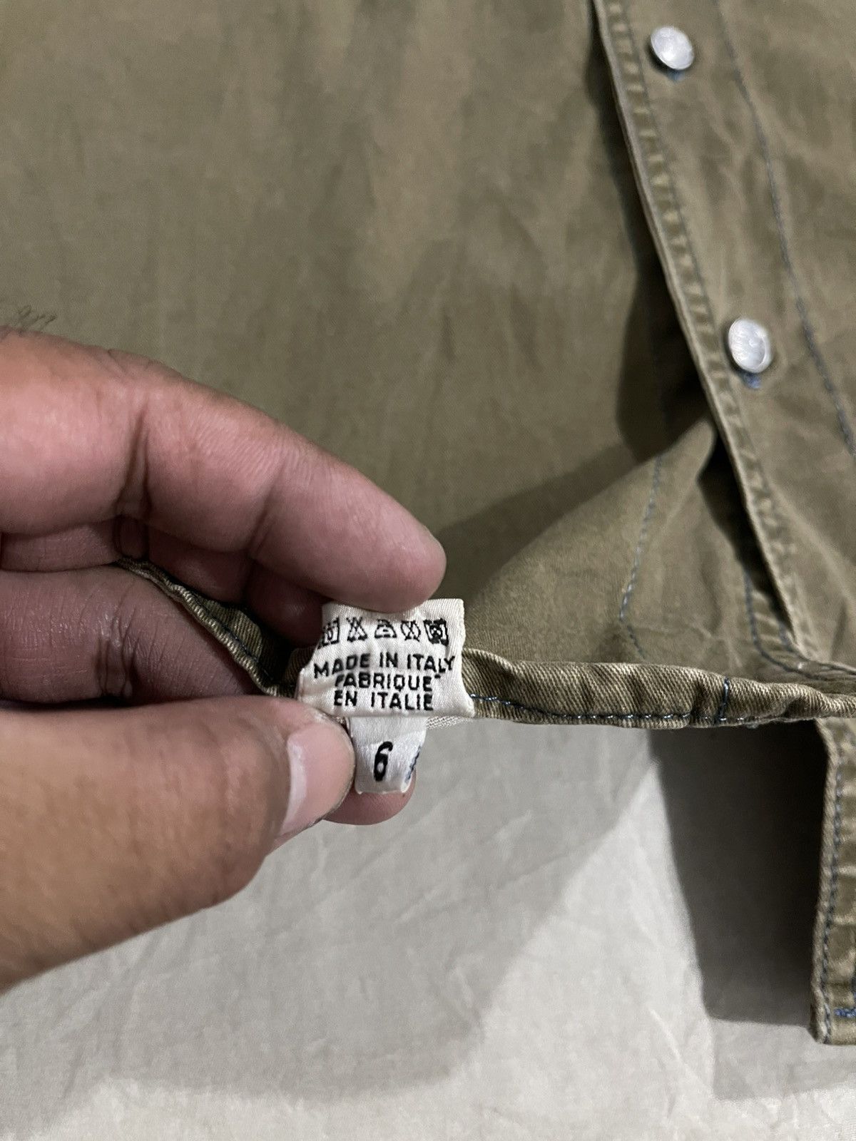 Replay × Vintage Vintage Replay Italy Longsleeve Button Shirt Size US XL / EU 56 / 4 - 14 Thumbnail