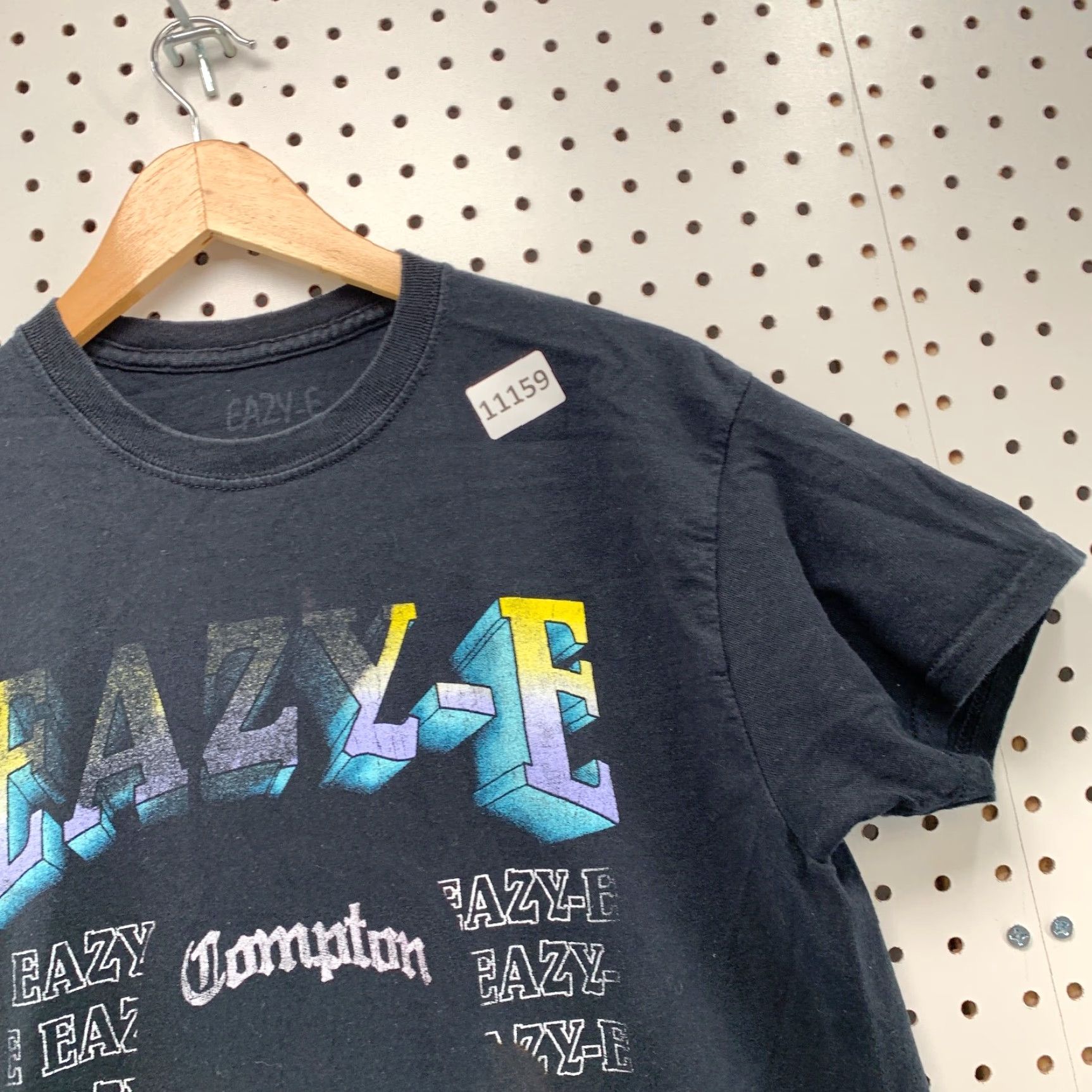 Vintage Eazy E Rap Tee Shirt Mens Medium Black Hip Hop 90s Compton NWA EAZY-E T-Shirt Size US M / EU 48-50 / 2 - 4 Thumbnail