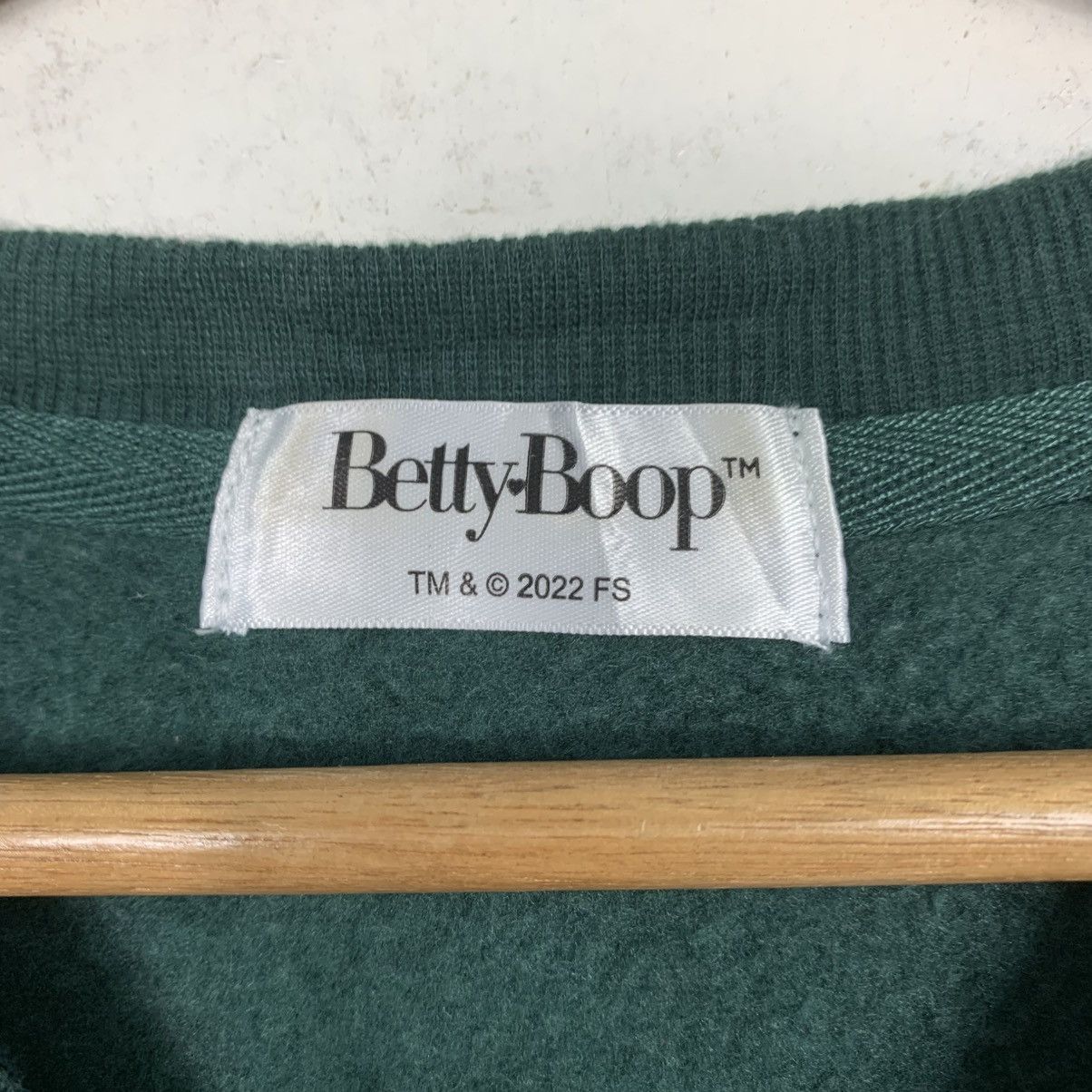 Japanese Brand Betty Boop Green Sweatshirt Size US M / EU 48-50 / 2 - 11 Thumbnail