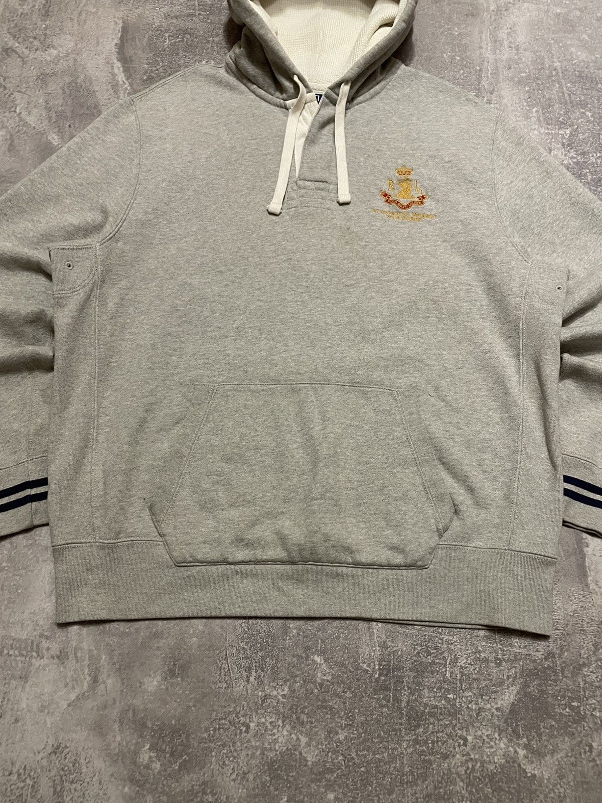 Polo Ralph Lauren × Vintage Vintage Polo Ralph Lauren Hoodie Size US XL / EU 56 / 4 - 3 Thumbnail