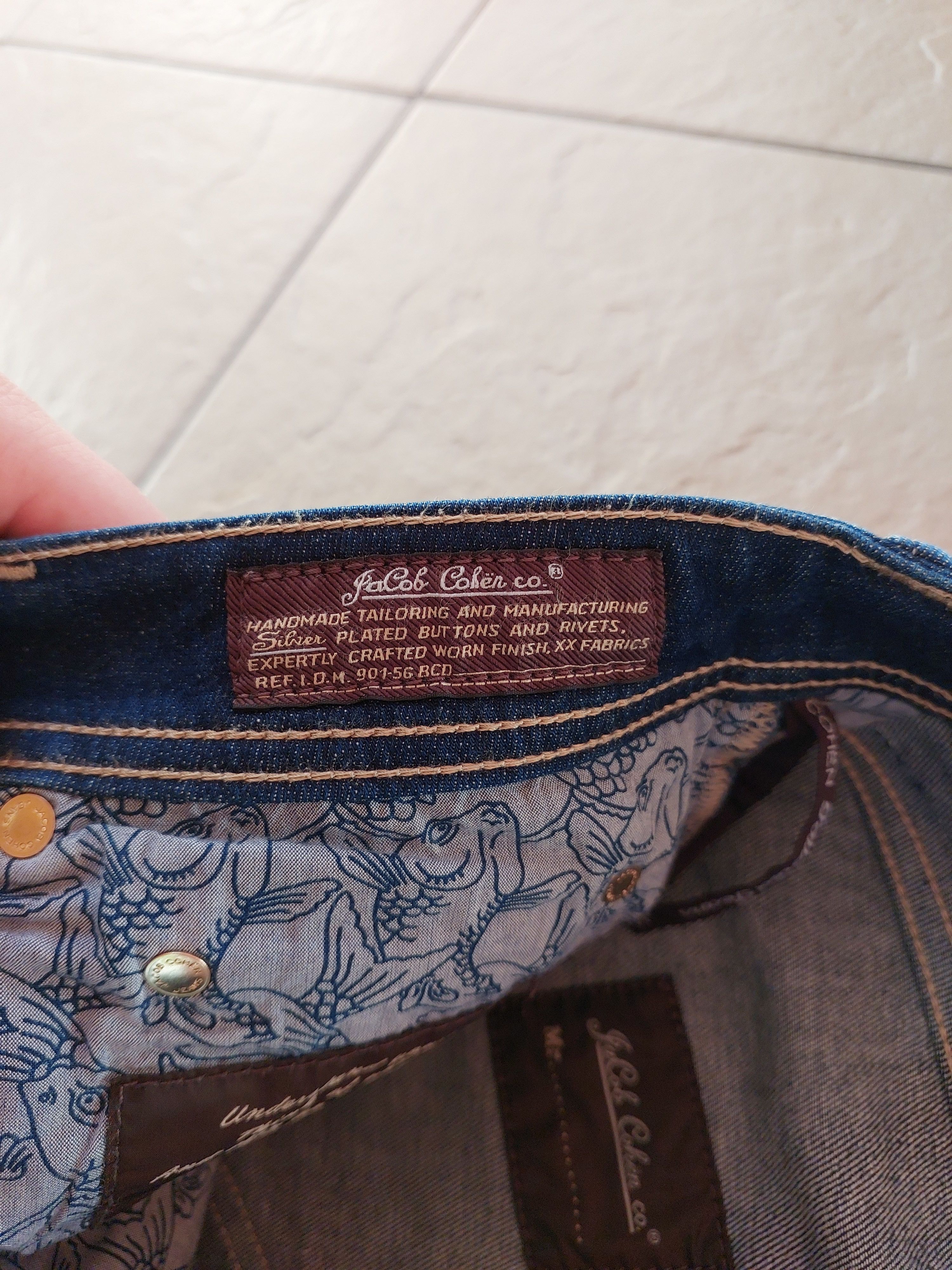 Jacob Cohen Jacob Cohen Mens Blue Jeans Denim Size 36 Size US 36 / EU 52 - 8 Thumbnail