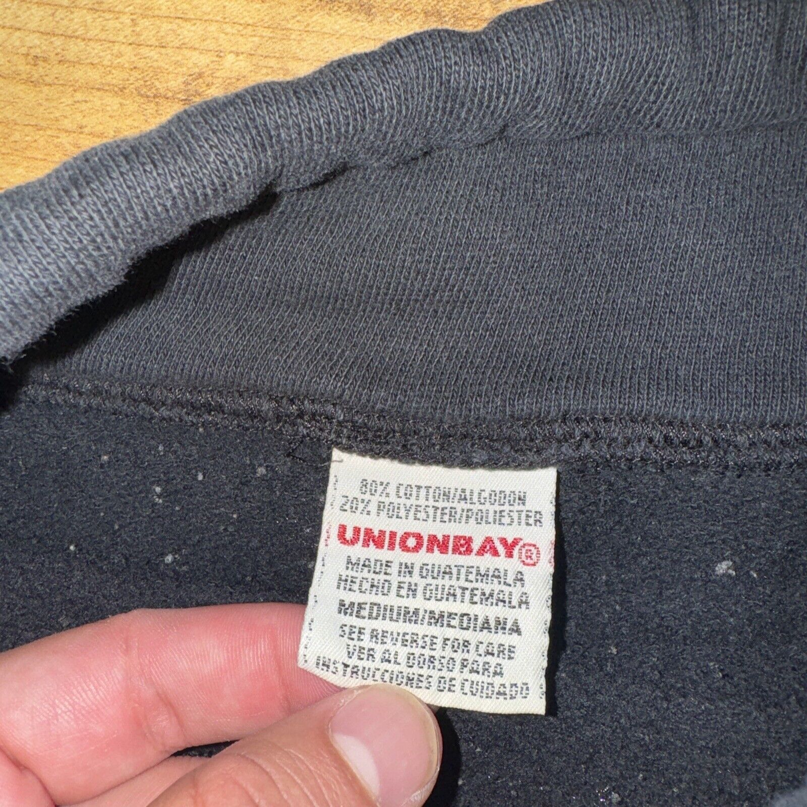 UNIONBAY × Vintage Vintage UnionBay Cropped Sweater Navy Blue Medium 27x25 Size M / US 6-8 / IT 42-44 - 5 Thumbnail