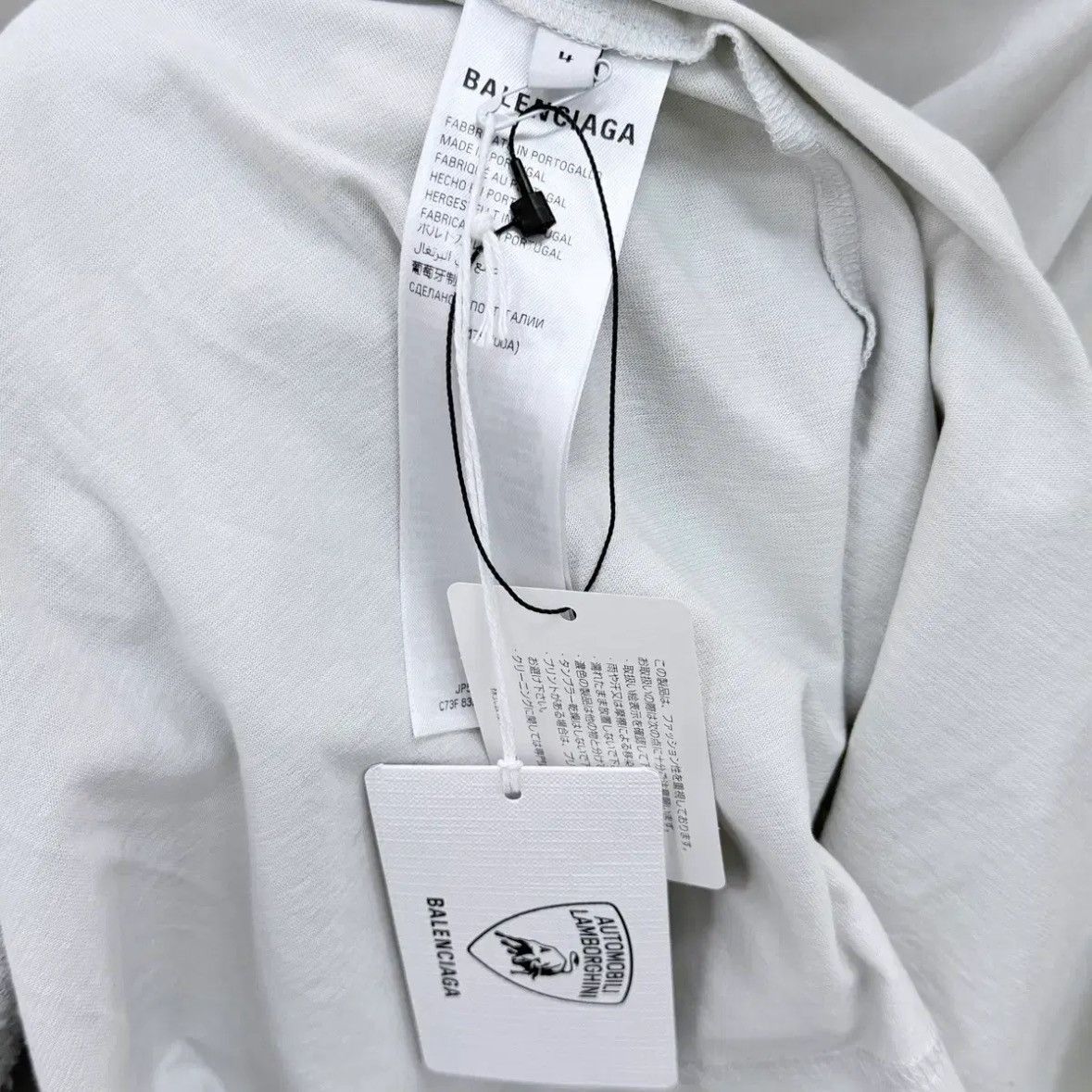 Balenciaga Balenciaga Automobili Lambroghini Longsleeve T shirt Size US XL / EU 56 / 4 - 6 Thumbnail