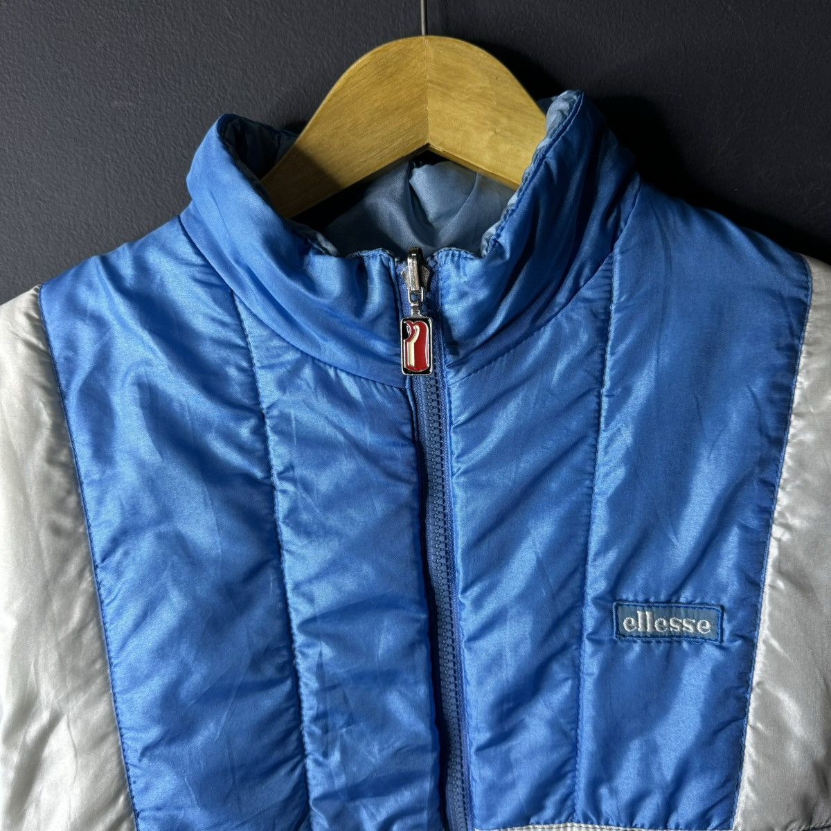 Ellesse Vintage Ellesse 80's Reversible Puffer Jacket Made in Italy Size US XS / EU 42 / 0 - 2 Thumbnail
