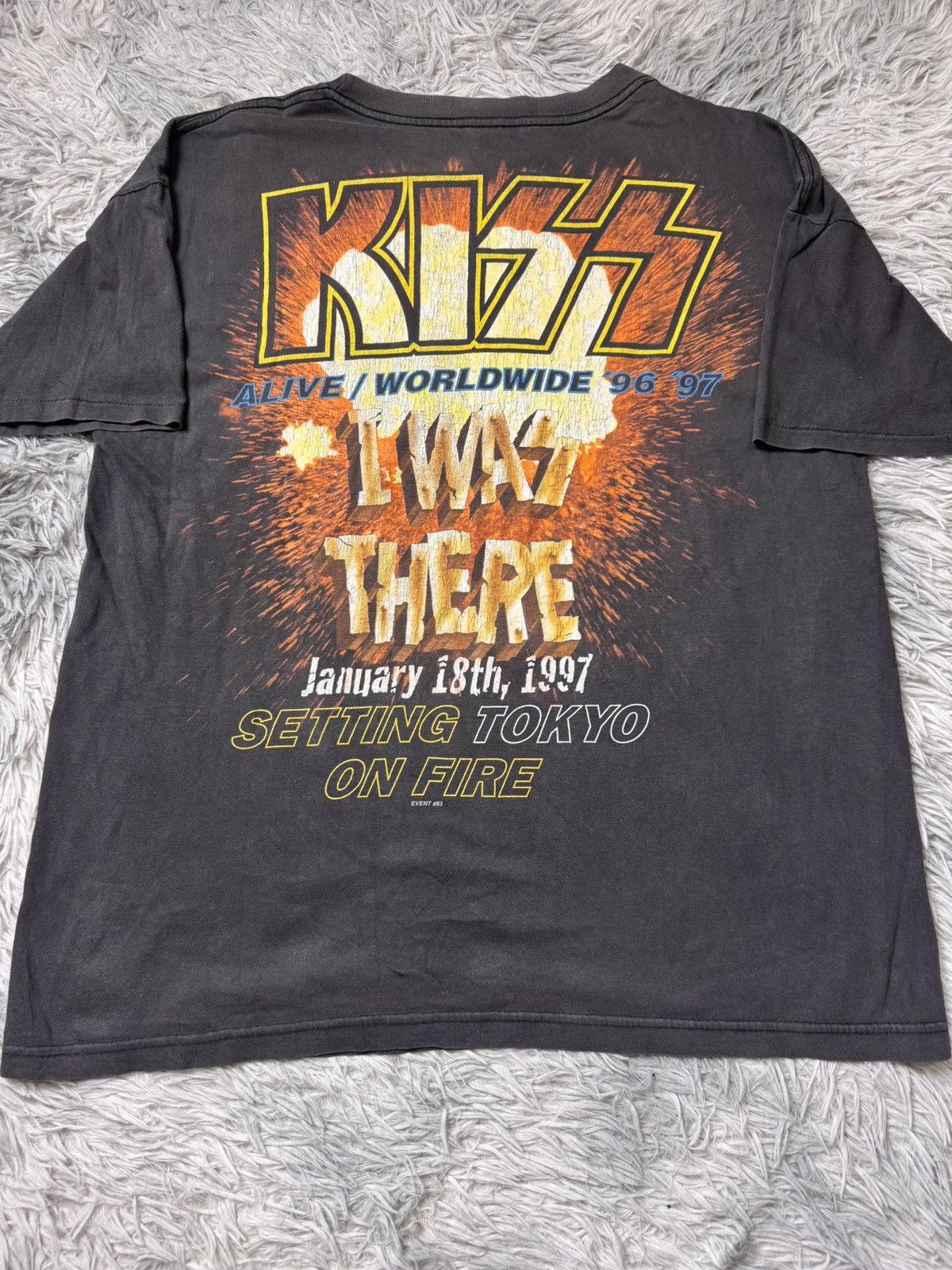 Vintage Vintage Kiss Alive/Worldwide 1996/97 Size US L / EU 52-54 / 3 - 8 Thumbnail