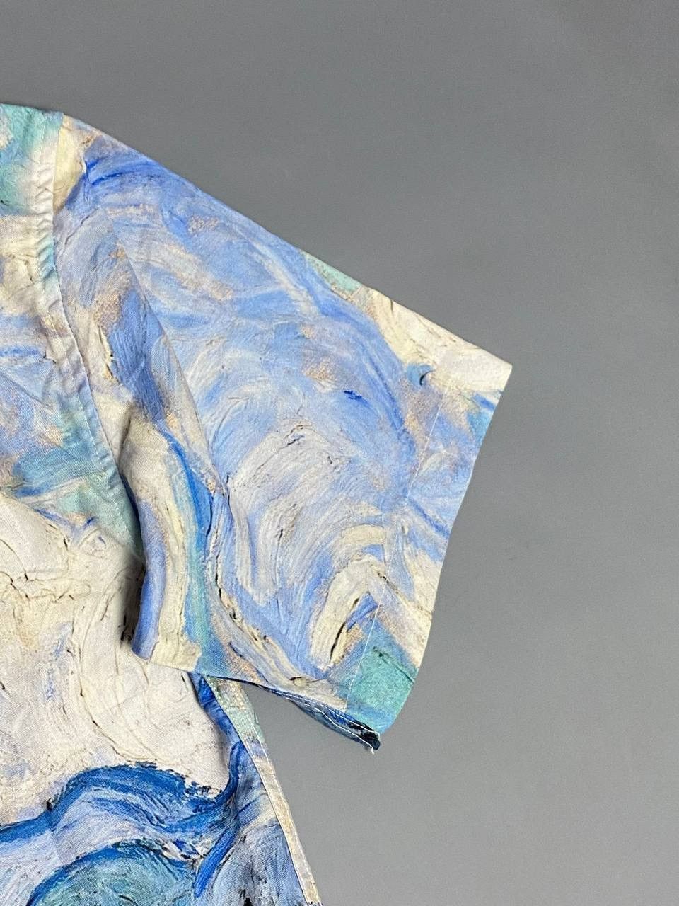 Vintage APOH London Van Gogh Print Shirt Short Sleeve Abstract Art L Size US L / EU 52-54 / 3 - 19 Thumbnail