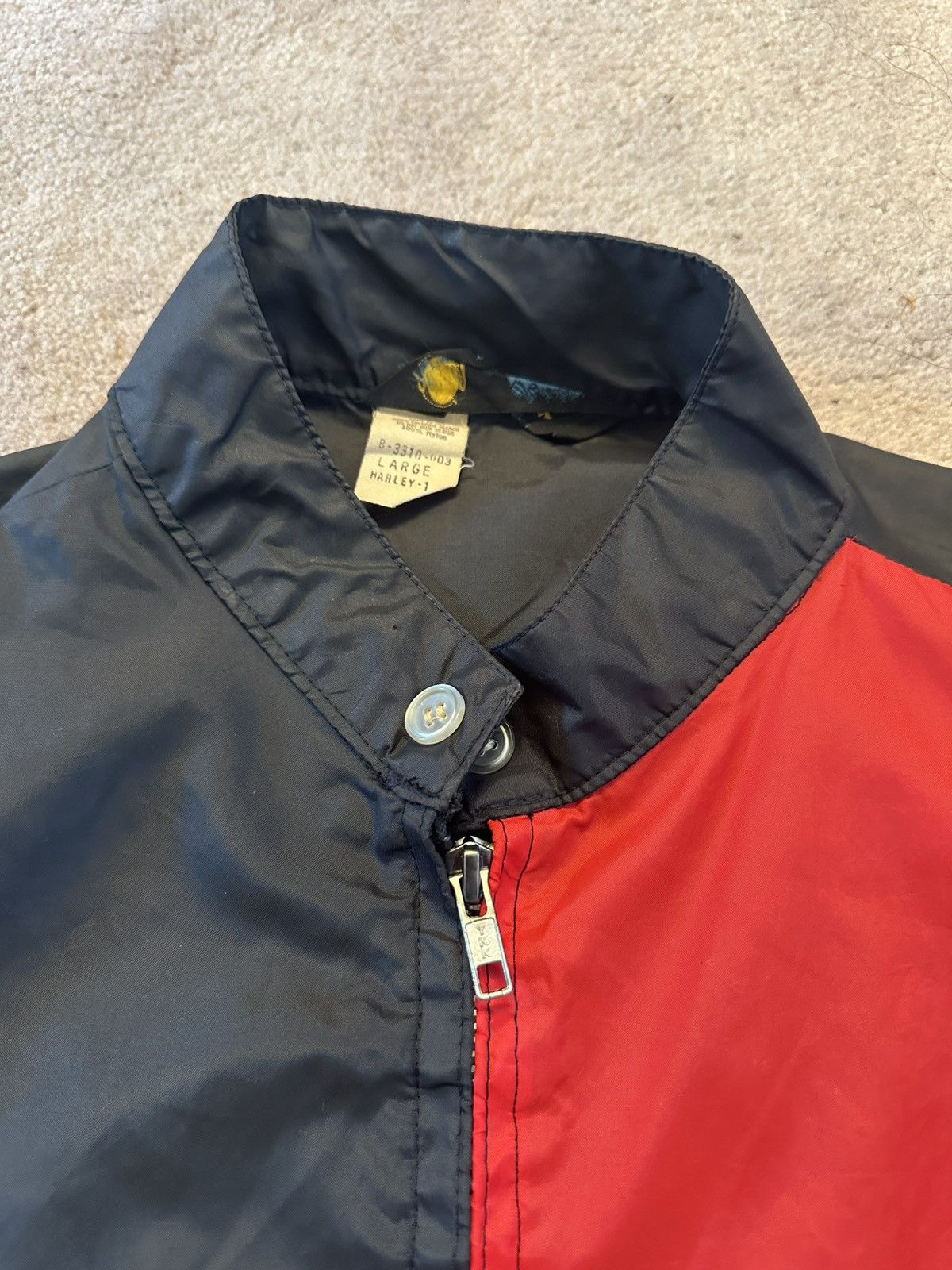 Harley Davidson Vintage Harley Davidson Racing Jacket Champion Running Talon Size US L / EU 52-54 / 3 - 5 Thumbnail