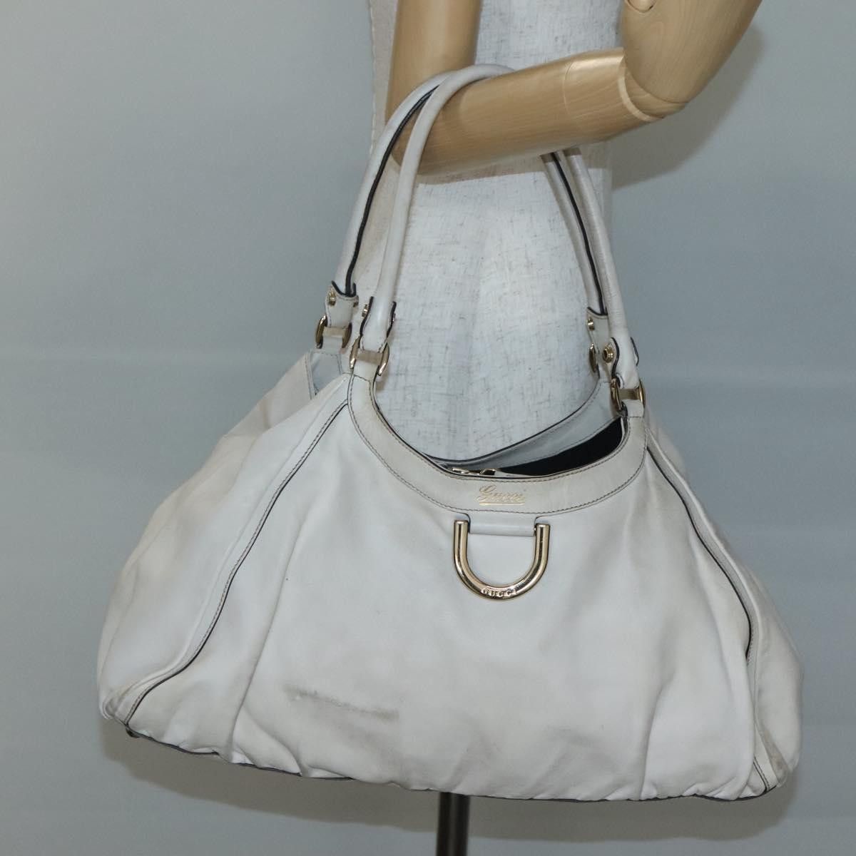 Gucci GUCCI Tote Bag Leather Ivory Gold Size ONE SIZE - 20 Thumbnail