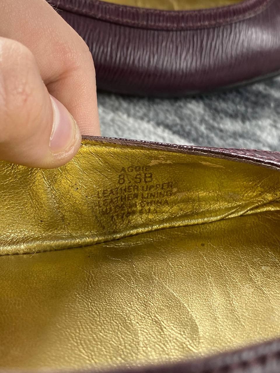 Lauren Ralph Lauren Lauren Ralph Lauren Leather Ballet Flats Women Size 8.5 Size US 8.5 / IT 38.5 - 15 Thumbnail
