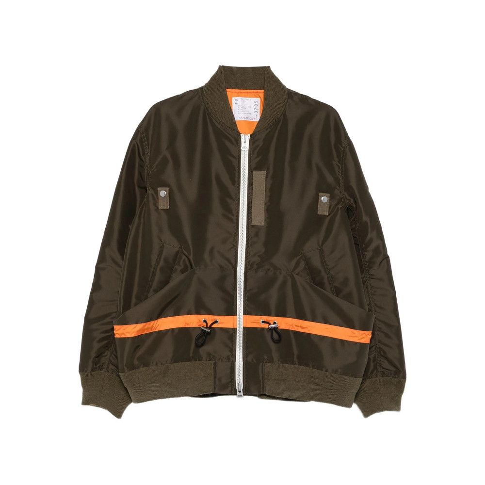 Sacai Sacai GREEN Jackets - Bomber Jackets Size US L / EU 52-54 / 3 - 1 Thumbnail