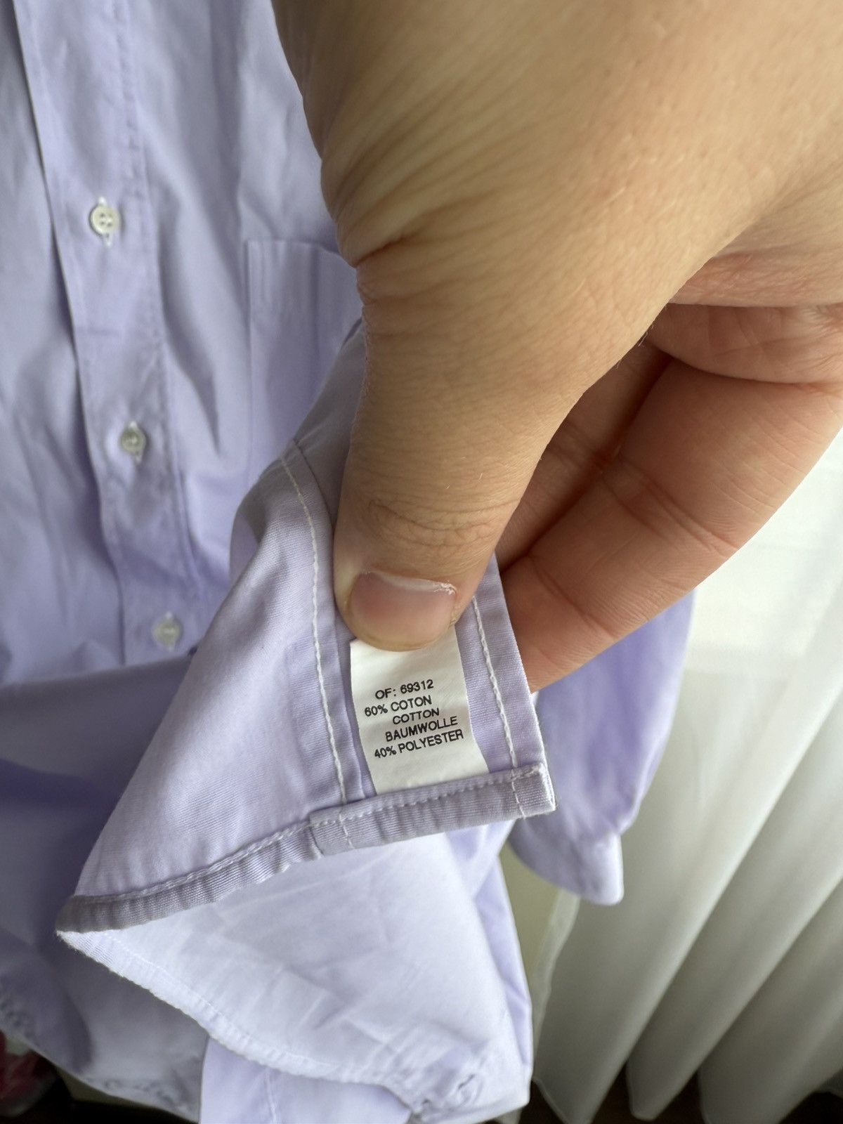 Dior Vintage Christian Dior Classic Shirt 16.5 Size US L / EU 52-54 / 3 - 4 Thumbnail