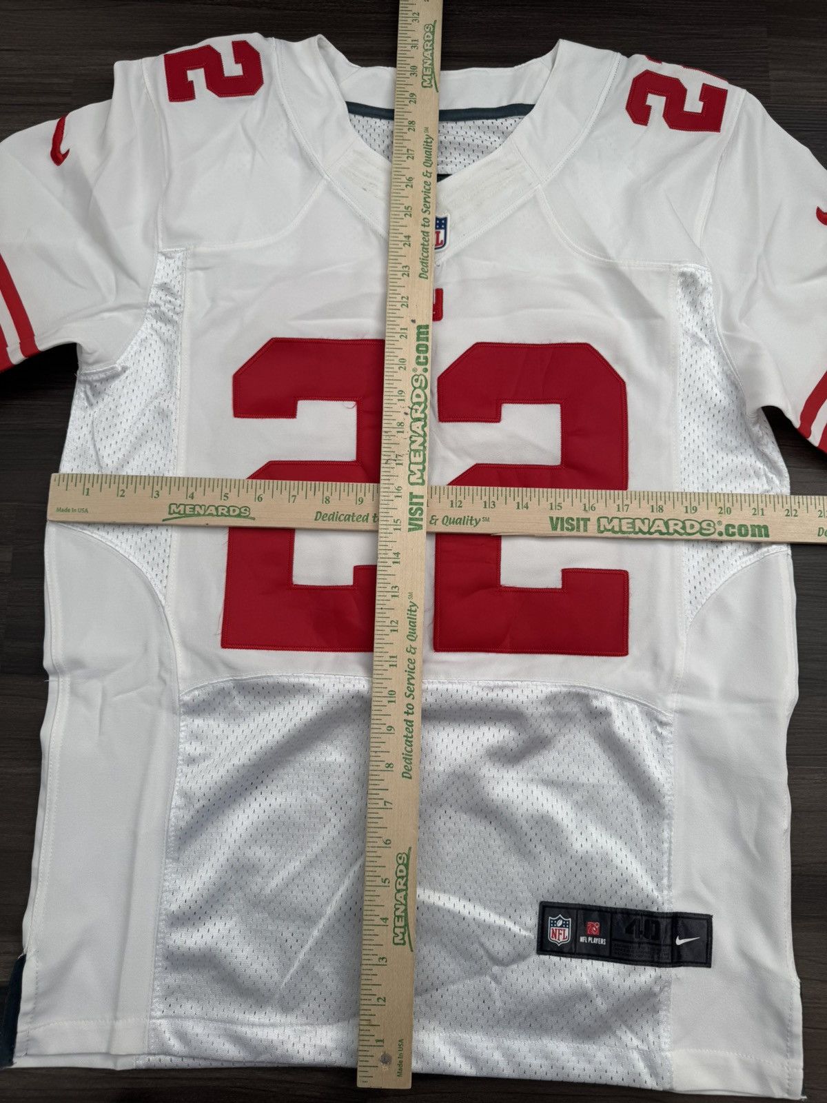 Nike New York Giants David Wilson #22 NFL Limited Stitched Jersey Size US M / EU 48-50 / 2 - 6 Thumbnail