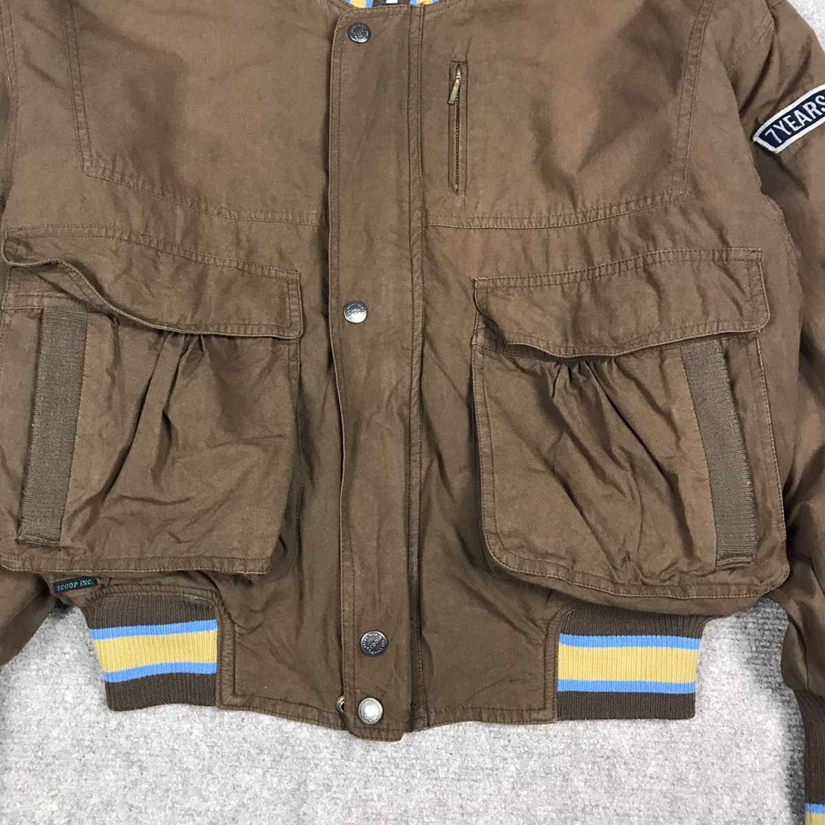 SCOOP SCOOP JAPAN BROWN BOMBER JACKET Size US M / EU 48-50 / 2 - 2 Thumbnail