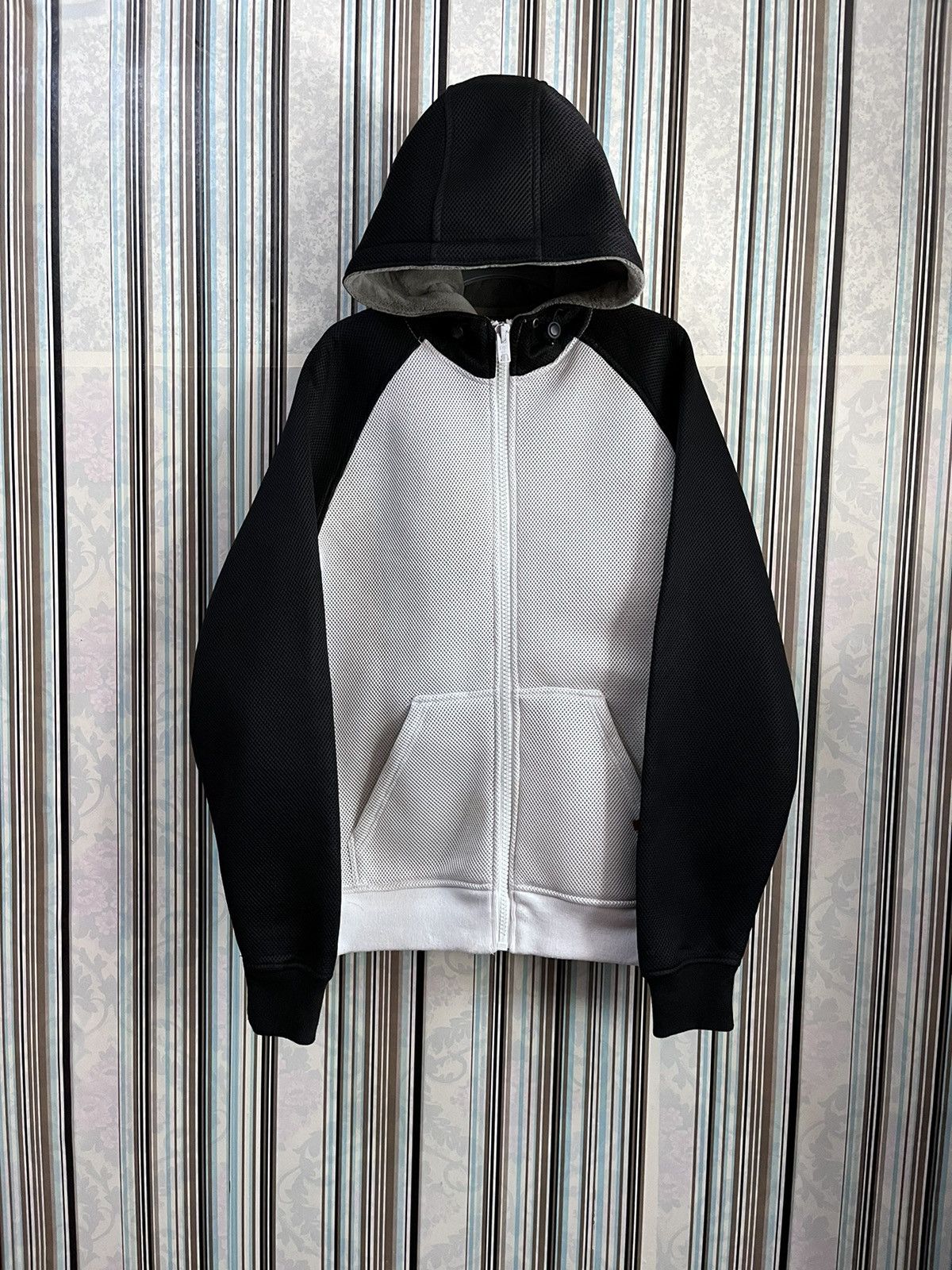 Schott 1990s Two tone mesh hood #F5 Size US XL / EU 56 / 4 - 3 Thumbnail
