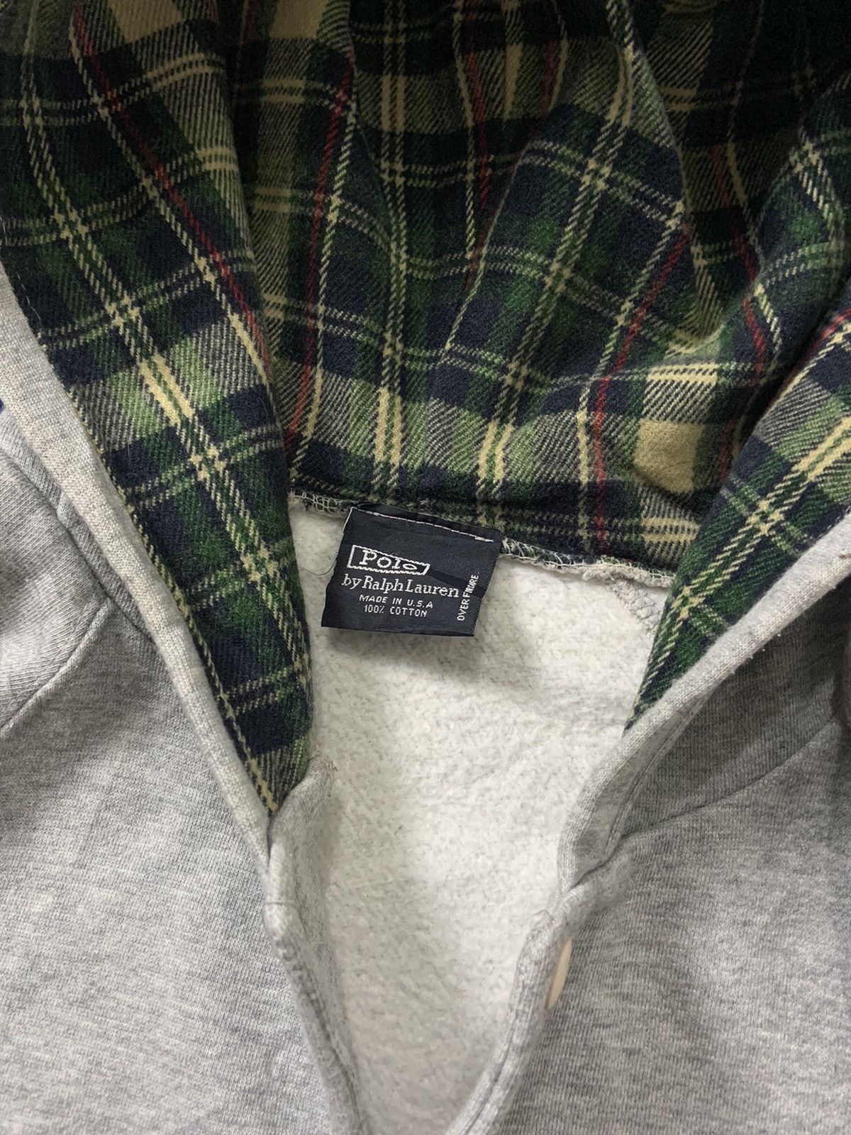 Vintage Vtg 90’s Polo Ralph Lauren Varsity Hoodie Size US M / EU 48-50 / 2 - 6 Thumbnail