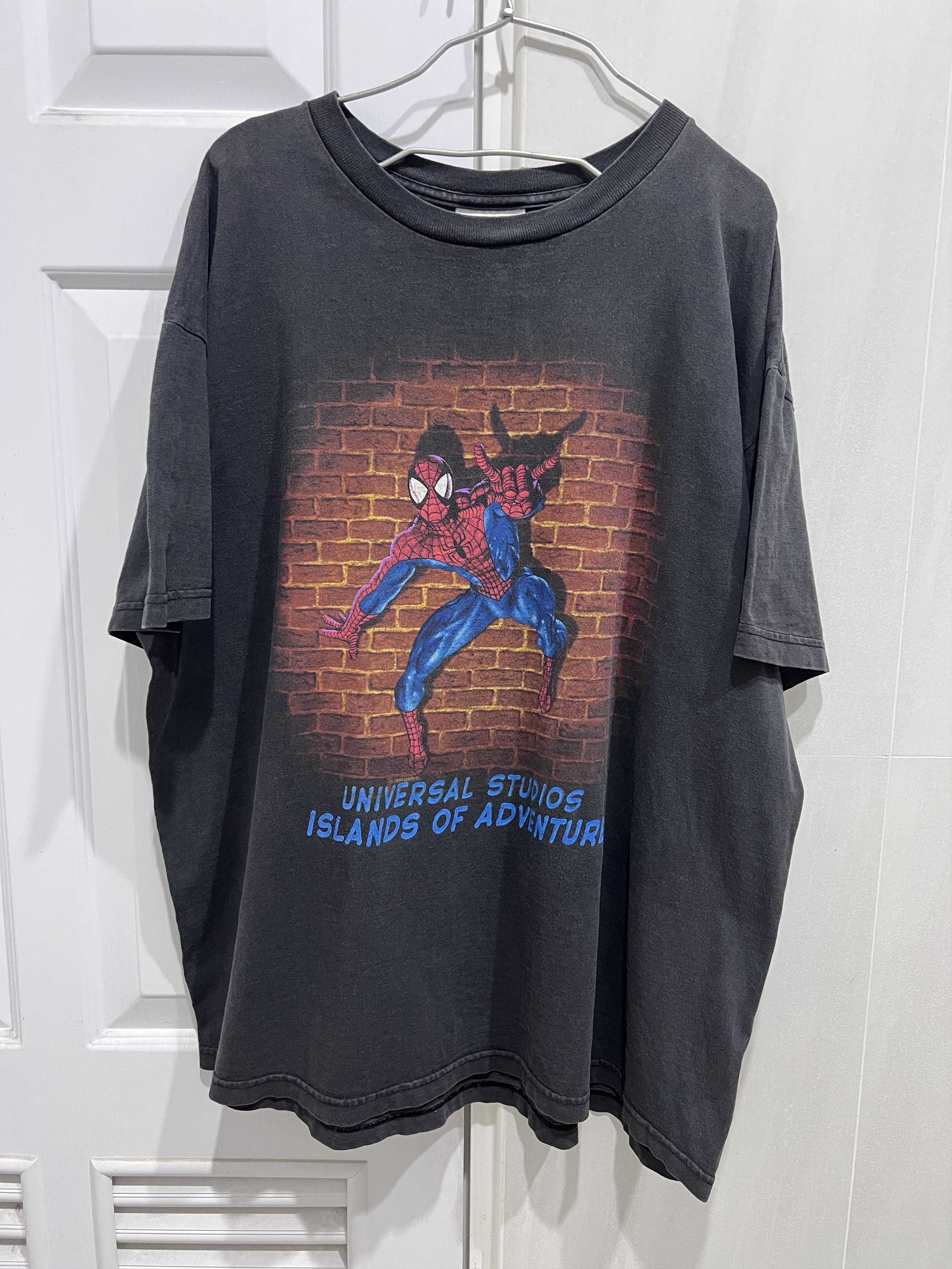 Marvel Comics Vintage 90s Spider-Man Movie Promo Tee 2XL Faded Size US XXL / EU 58 / 5 - 1 Thumbnail