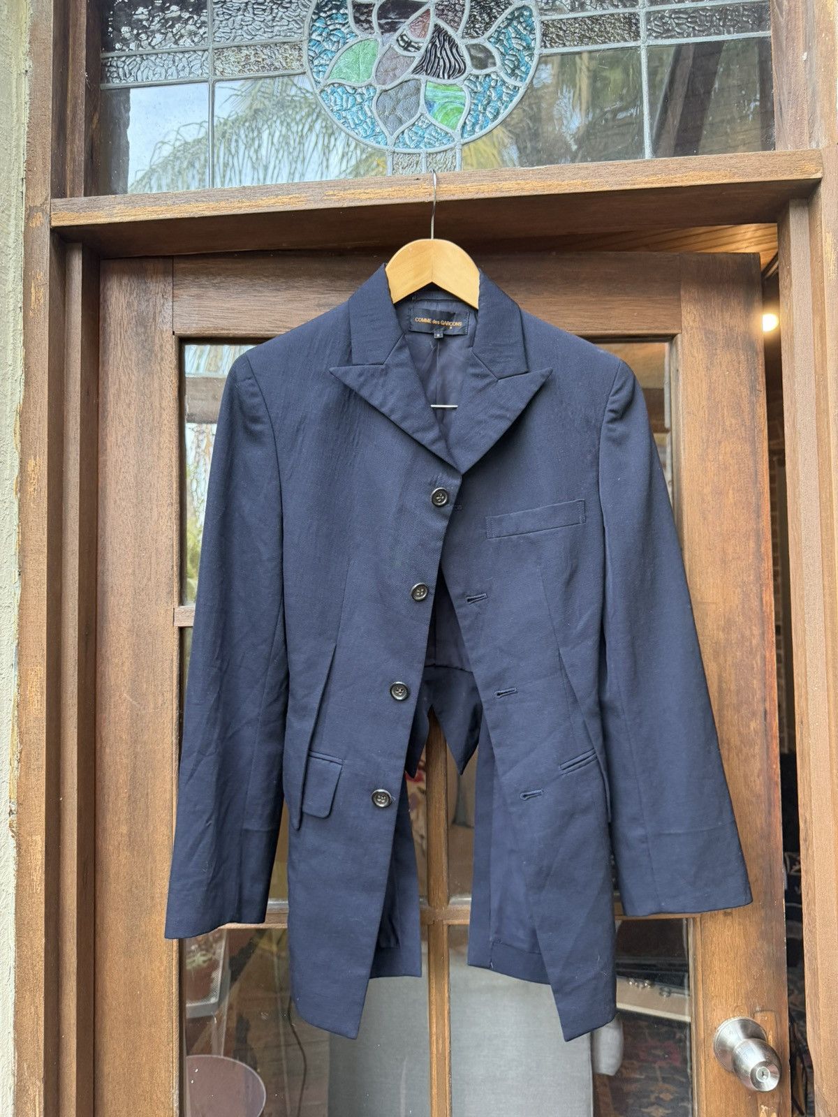 Comme des Garcons Comme Des Garcons eggshell blazer Size 36R - 1 Thumbnail