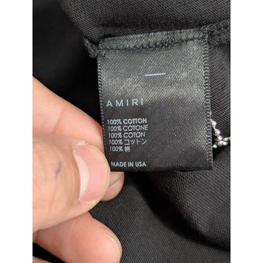 Amiri o1rshd1 Tokyo Exclusive Tee Shirt in Black Size US XXL / EU 58 / 5 - 13 Thumbnail