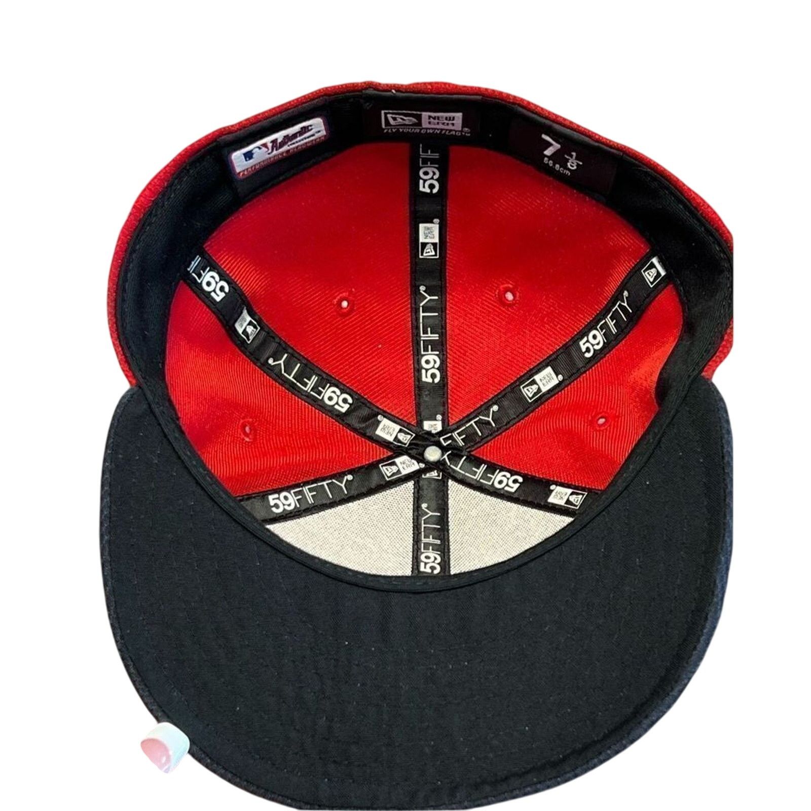 New Era New Era Los Angeles Angels 5950 Baseball Cap Hat 7 1/8 MLB Size ONE SIZE - 5 Thumbnail