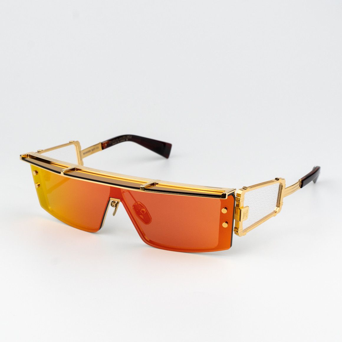 Balmain Balmain Sunglasses Gold Mirror WONDER BOY - III BPS-127C-145 Size ONE SIZE - 1 Thumbnail